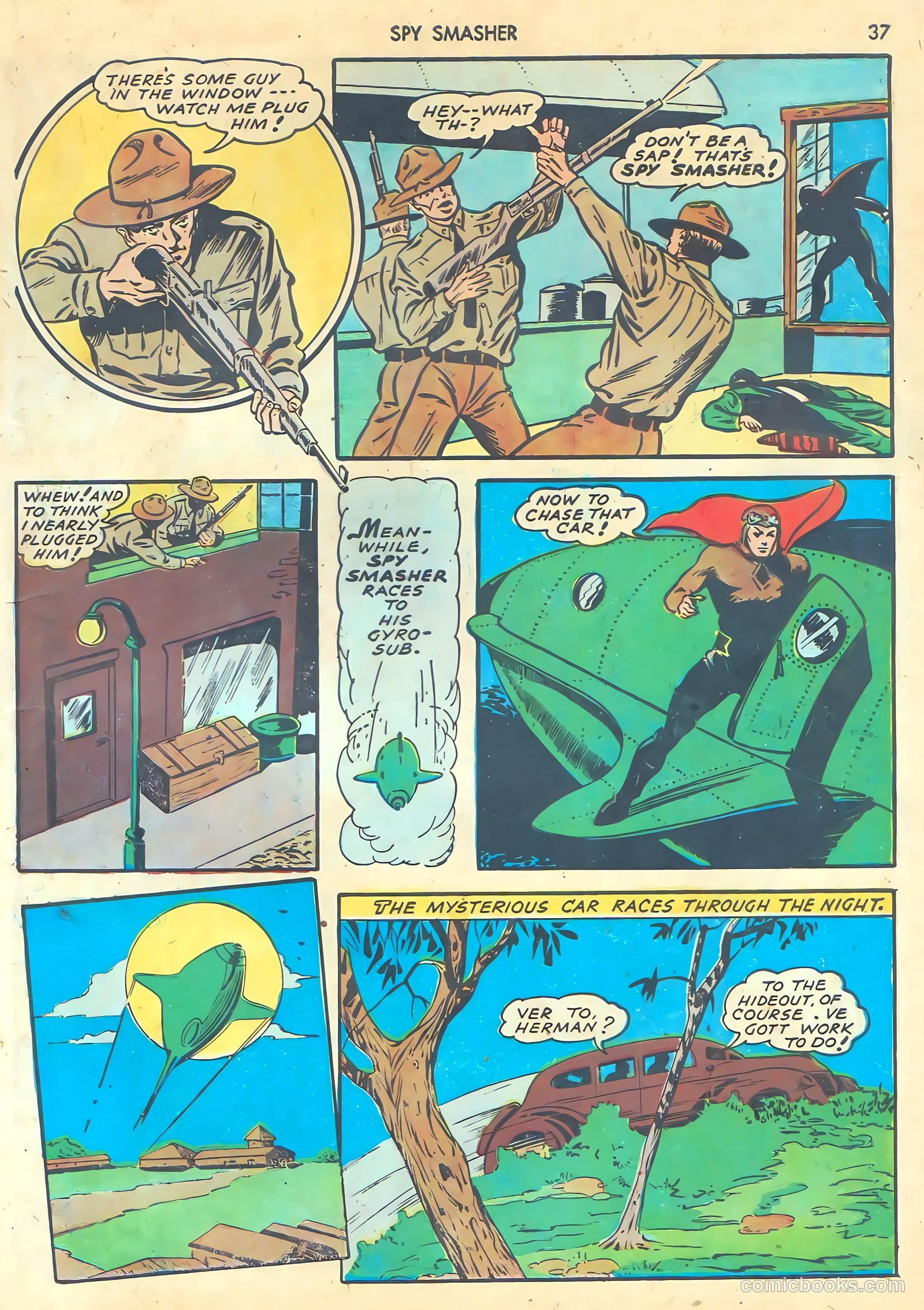 Spy Smasher #1 (1941) — page 39 of 68