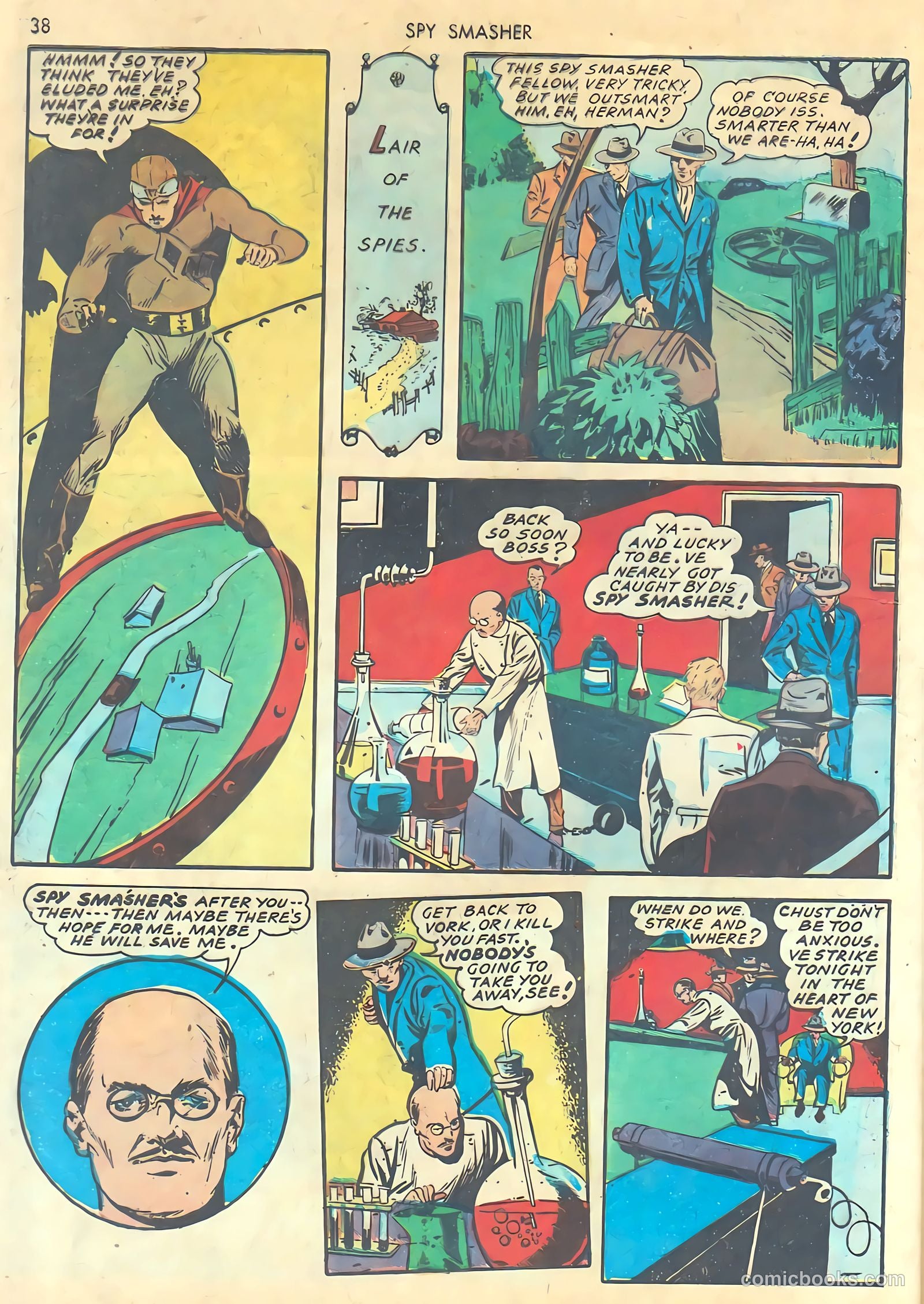 Spy Smasher #1 (1941) — page 40 of 68