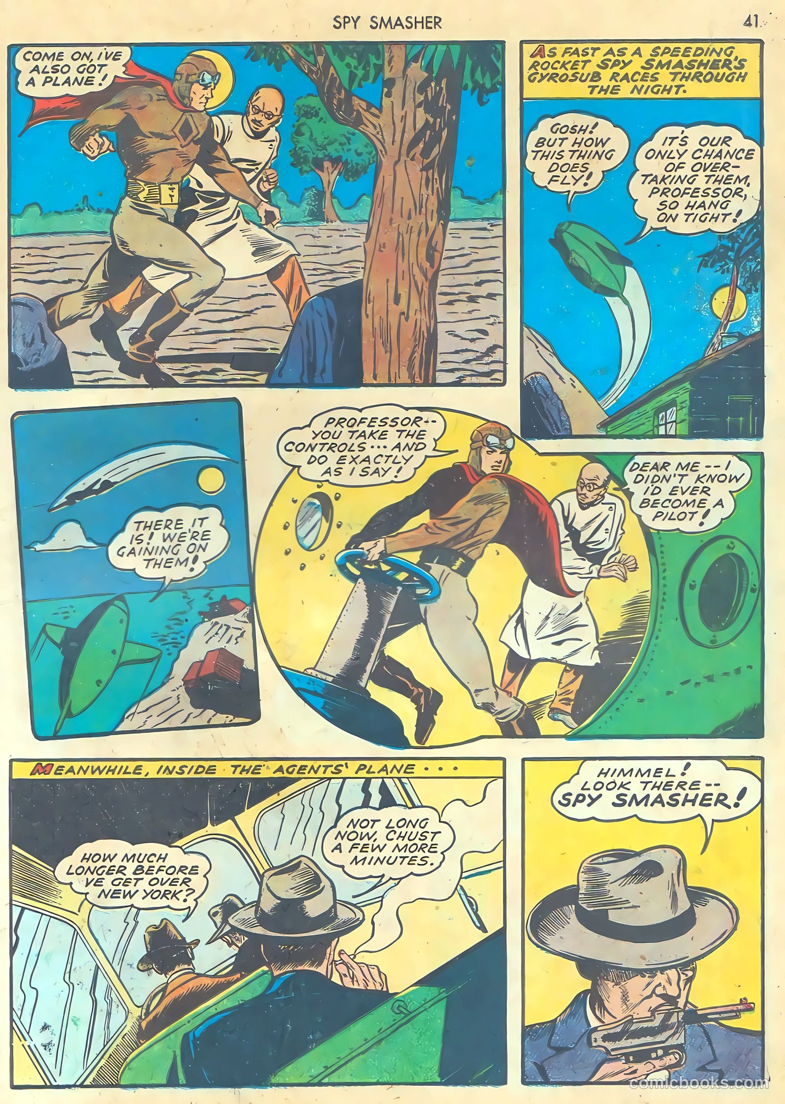 Spy Smasher #1 (1941) — page 43 of 68