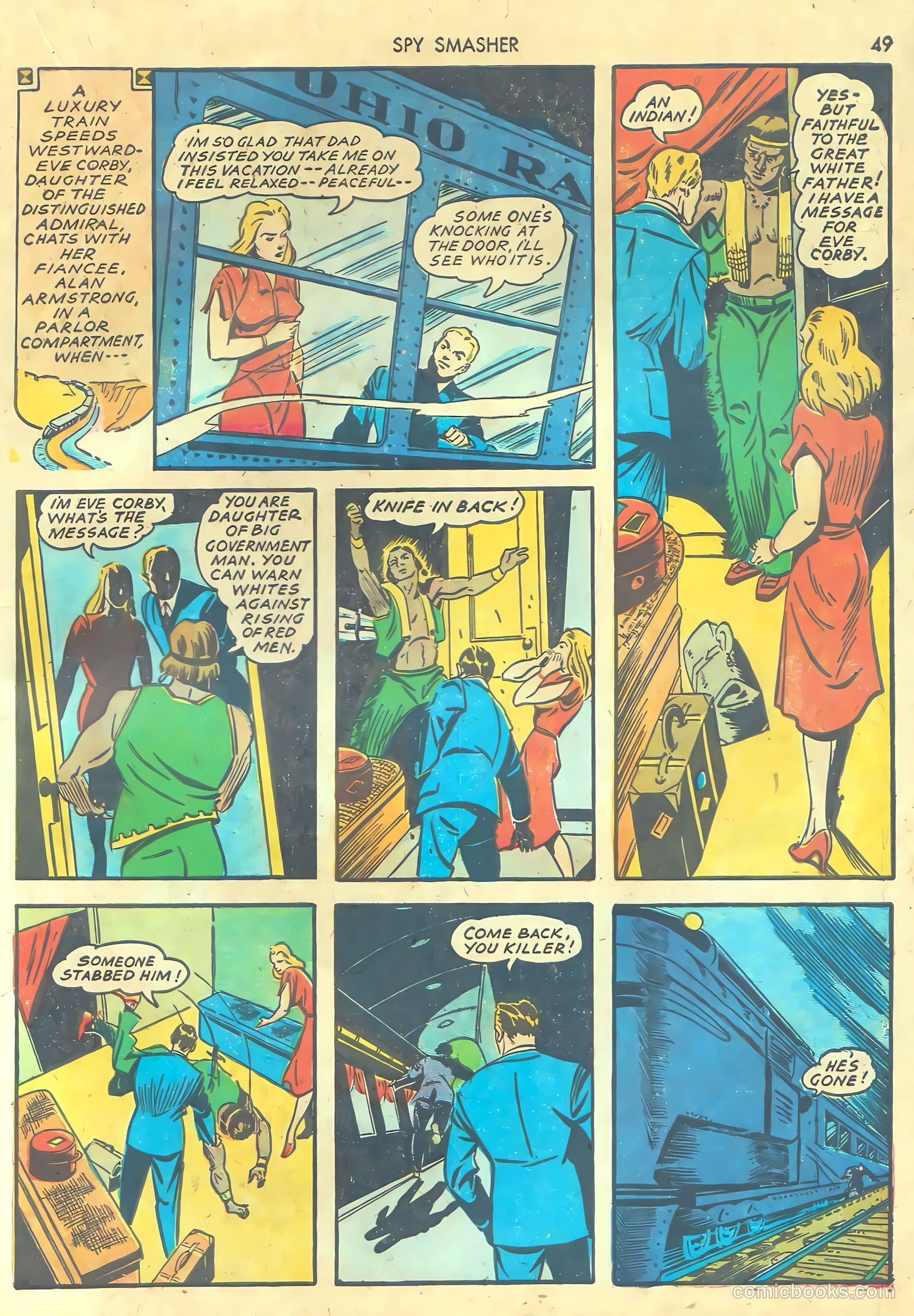 Spy Smasher #1 (1941) — page 51 of 68