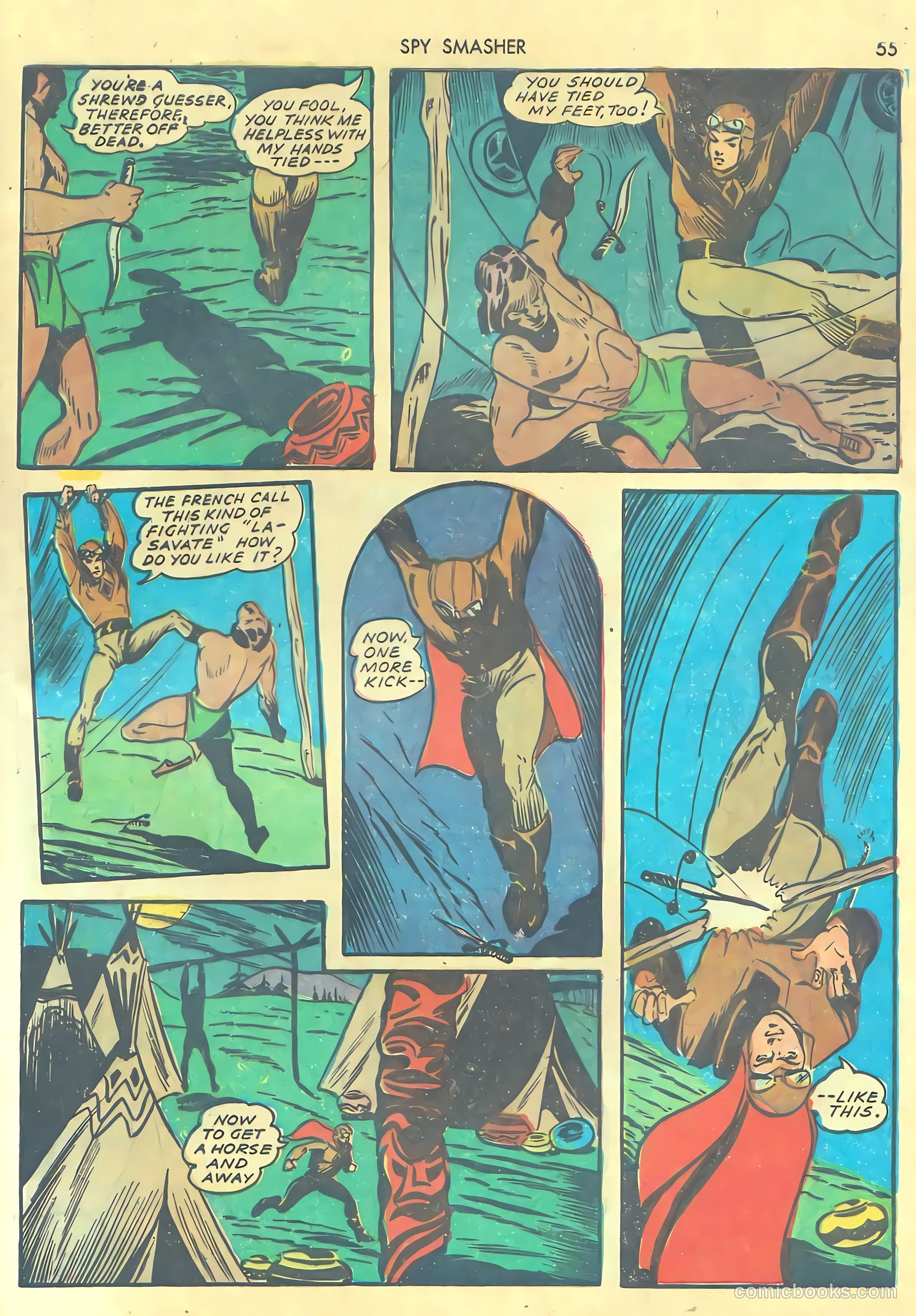 Spy Smasher #1 (1941) — page 57 of 68