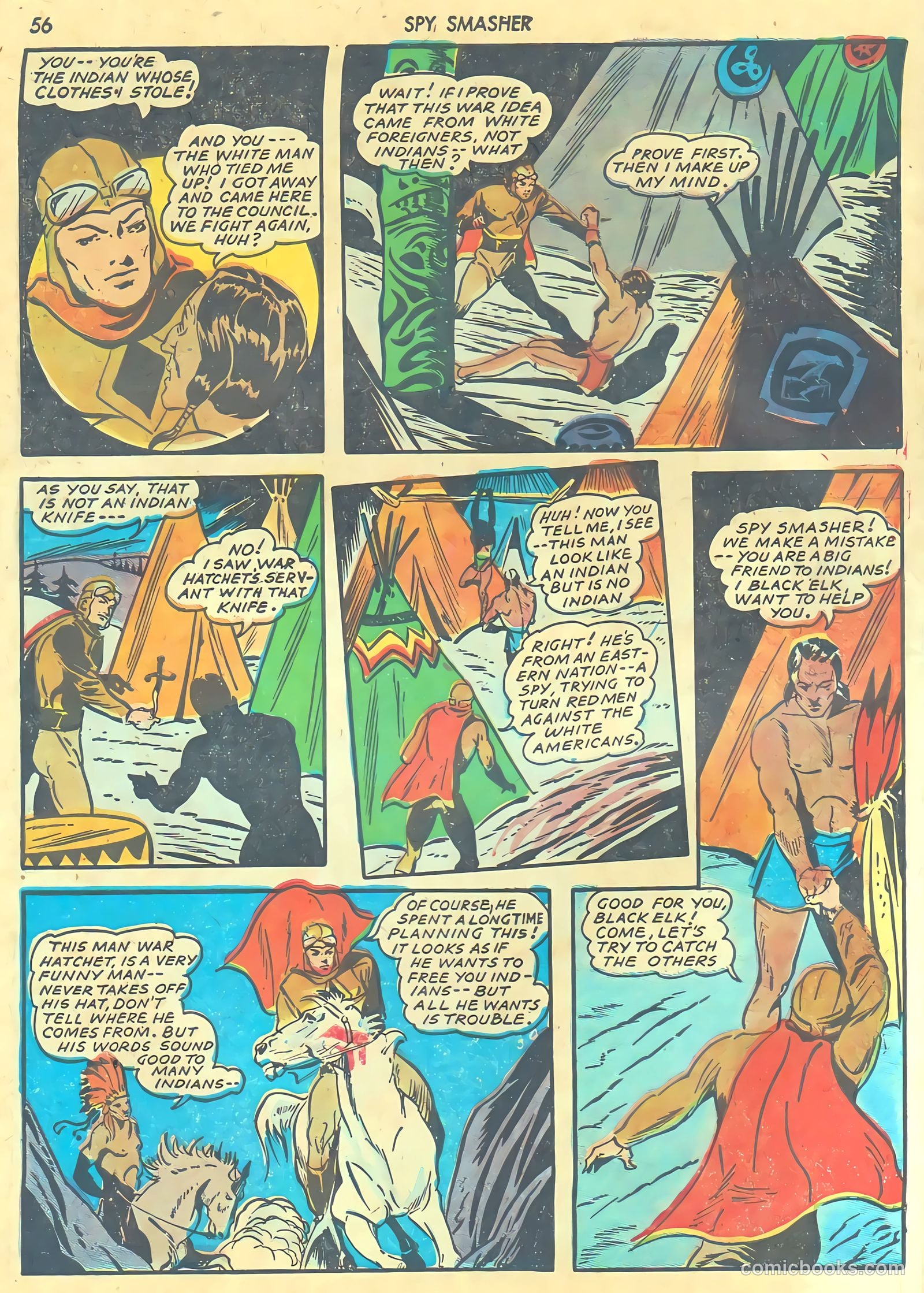 Spy Smasher #1 (1941) — page 58 of 68