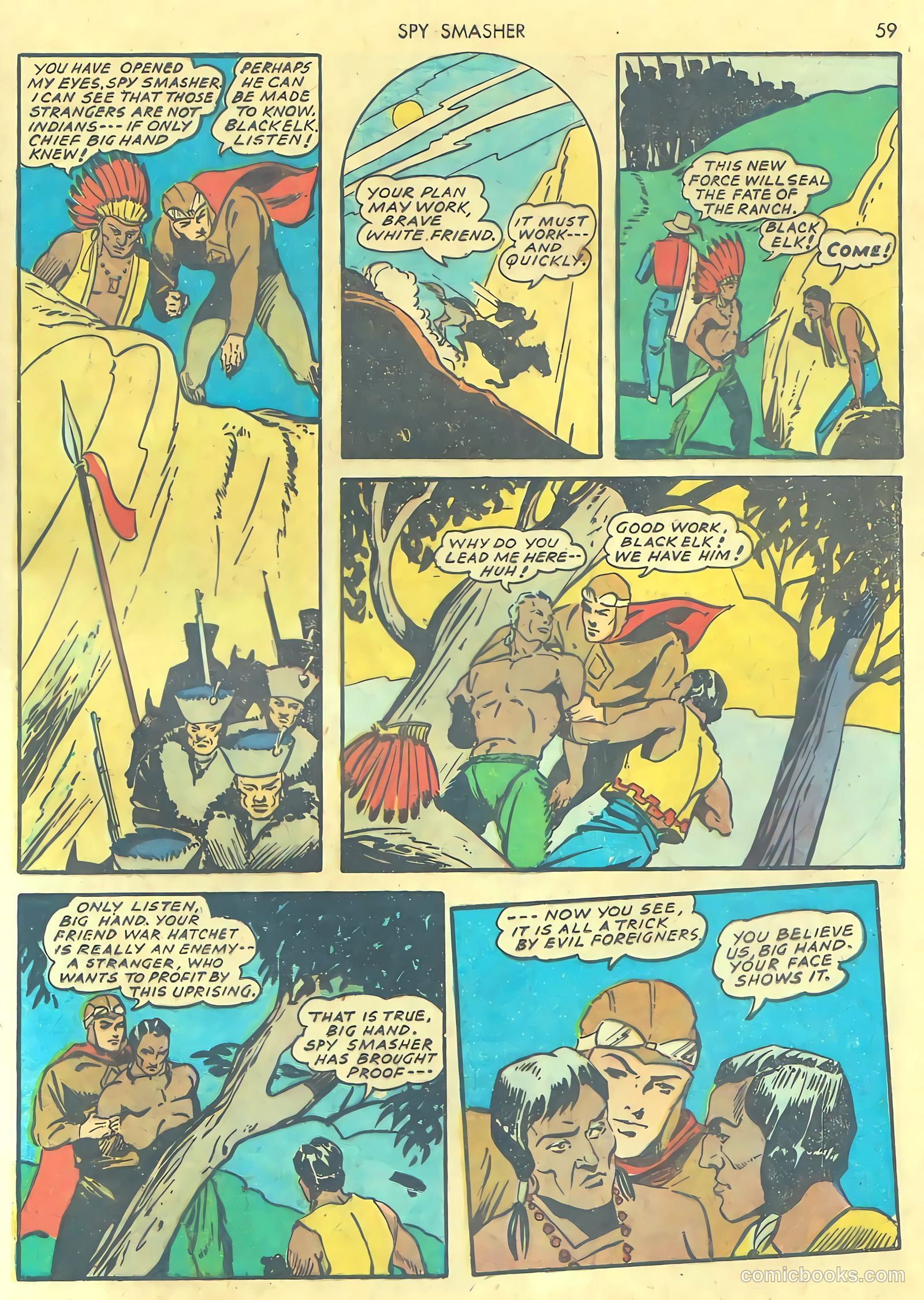 Spy Smasher #1 (1941) — page 61 of 68