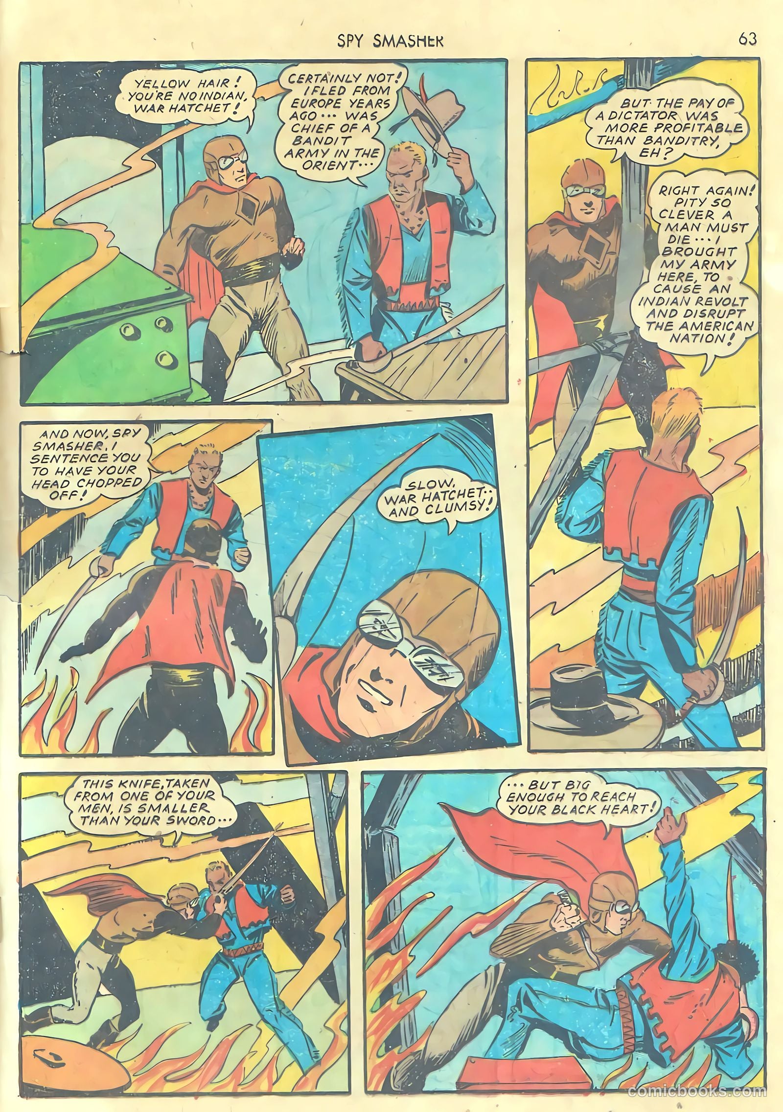 Spy Smasher #1 (1941) — page 65 of 68