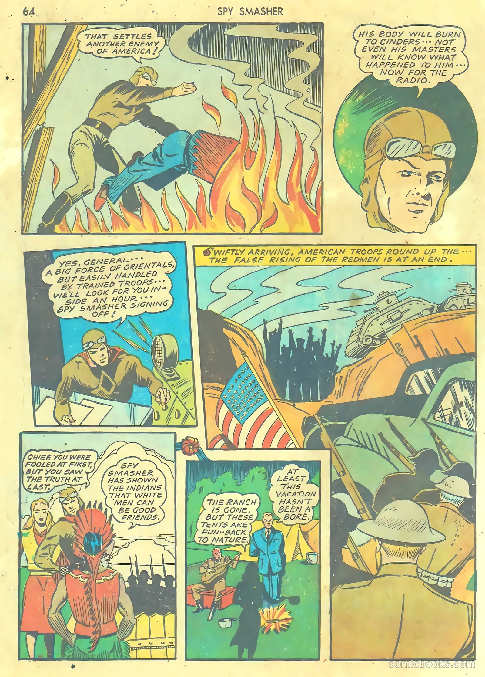 Spy Smasher #1 (1941) — page 66 of 68