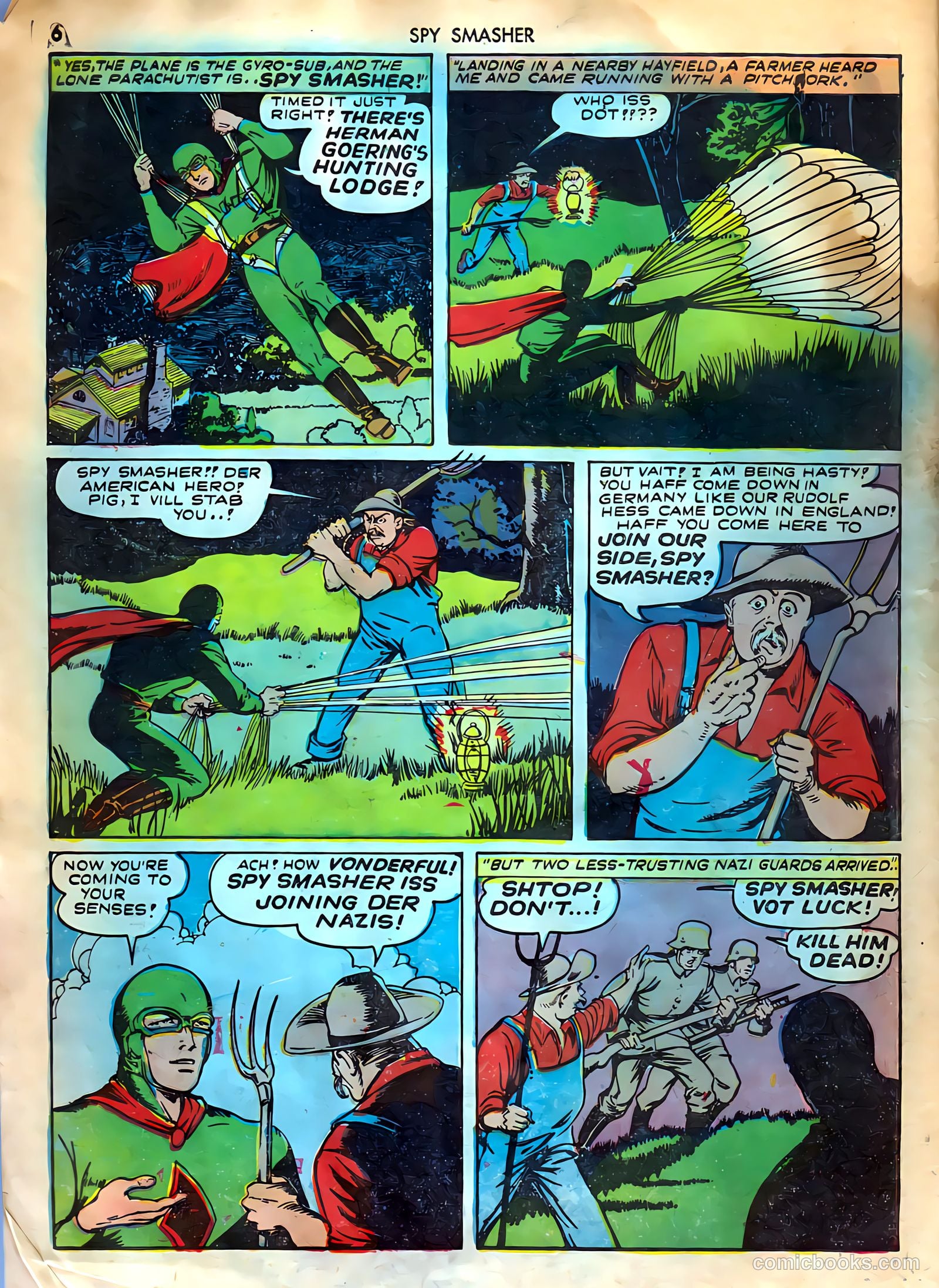 Spy Smasher #10 (1943) — page 7 of 69