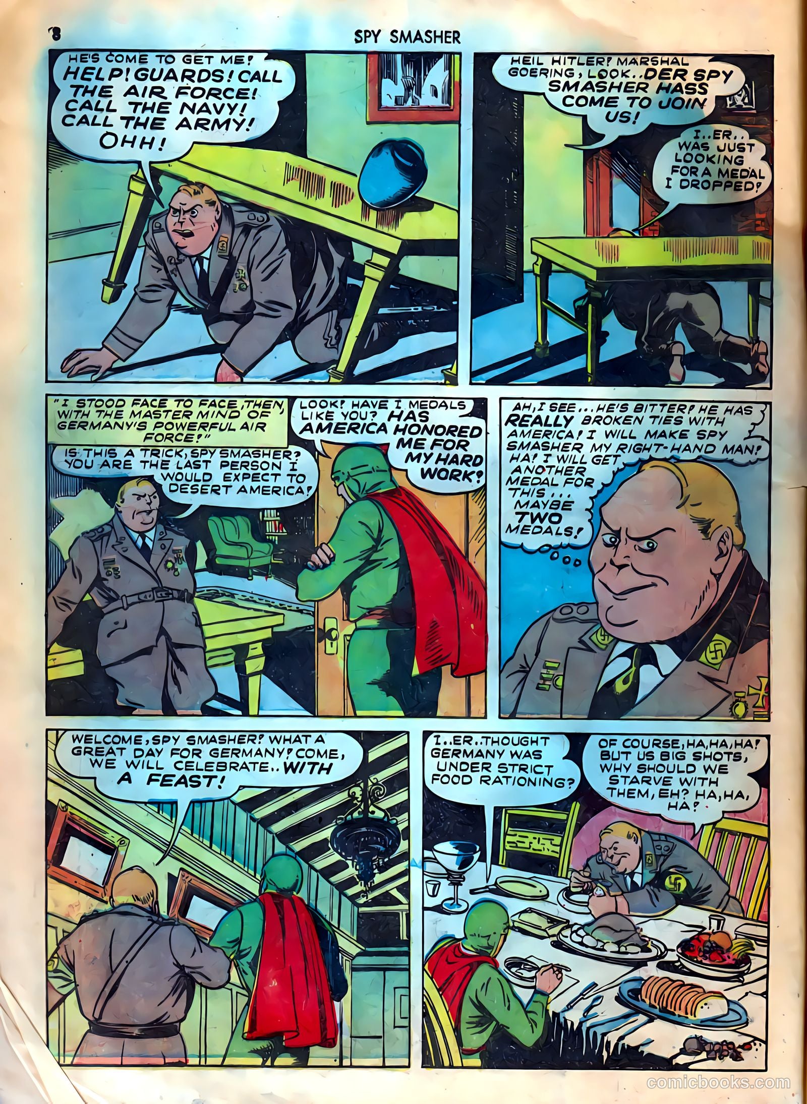 Spy Smasher #10 (1943) — page 9 of 69
