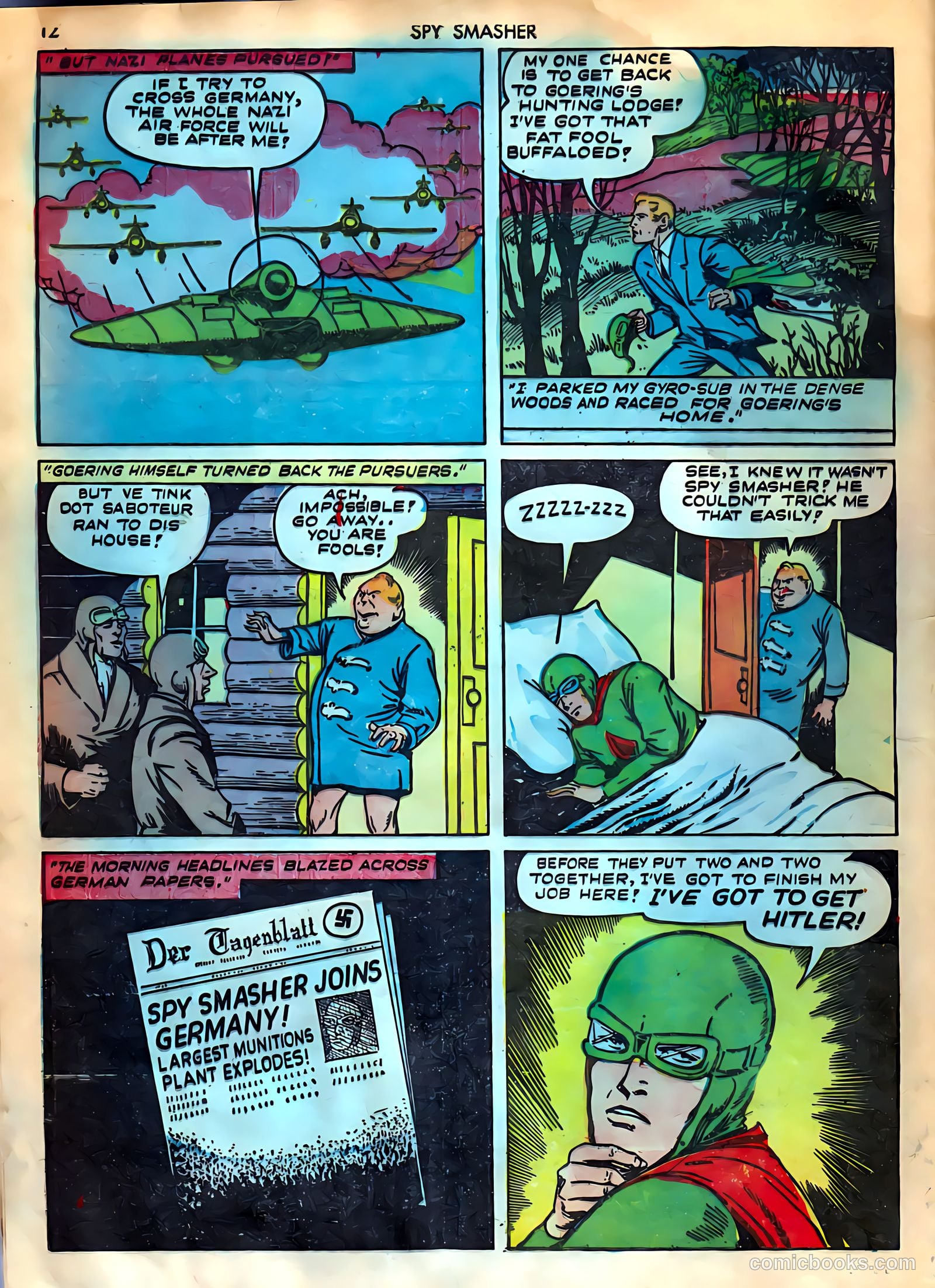 Spy Smasher #10 (1943) — page 13 of 69