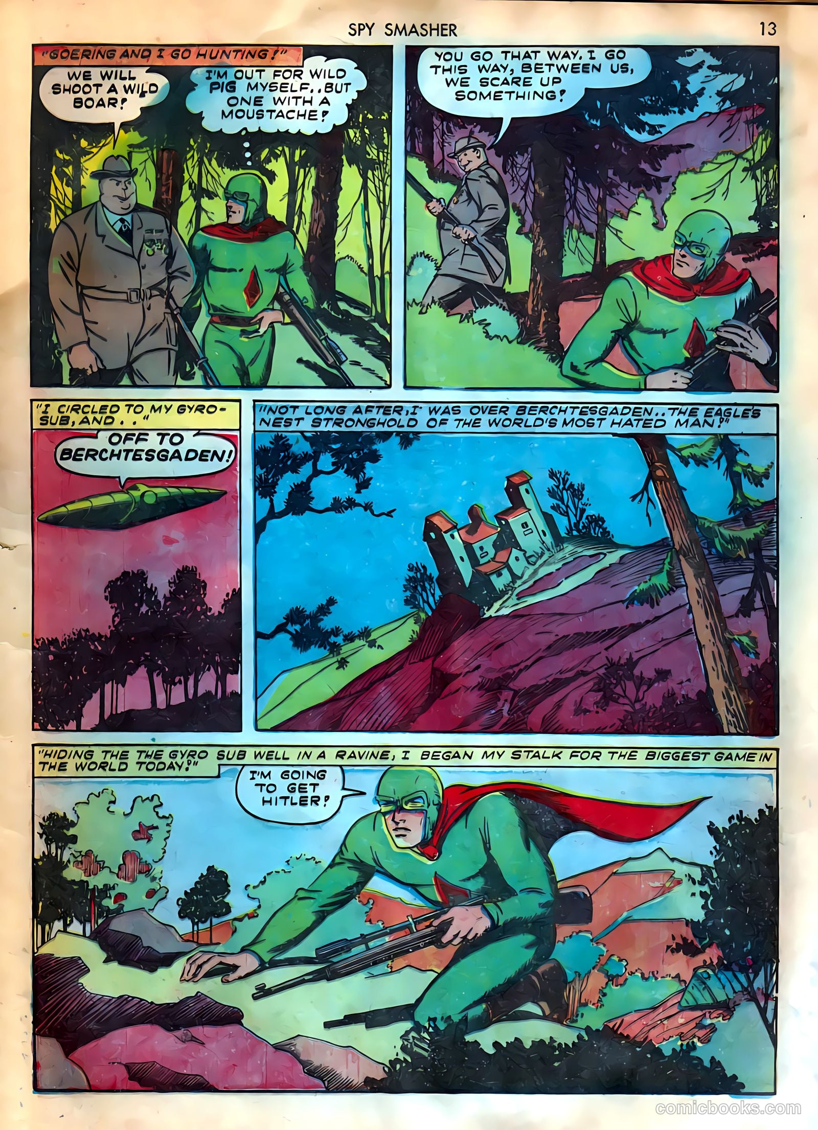 Spy Smasher #10 (1943) — page 14 of 69