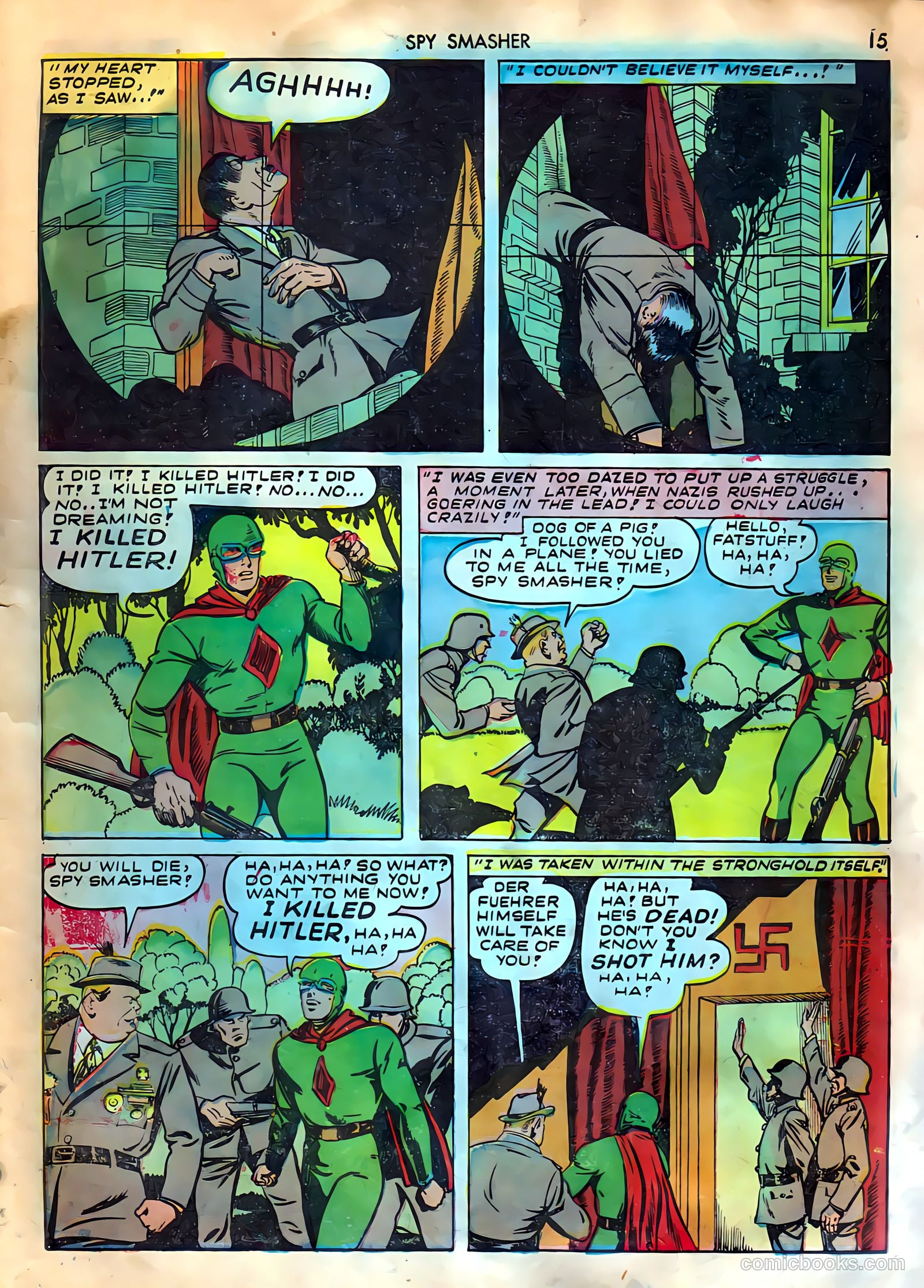 Spy Smasher #10 (1943) — page 16 of 69