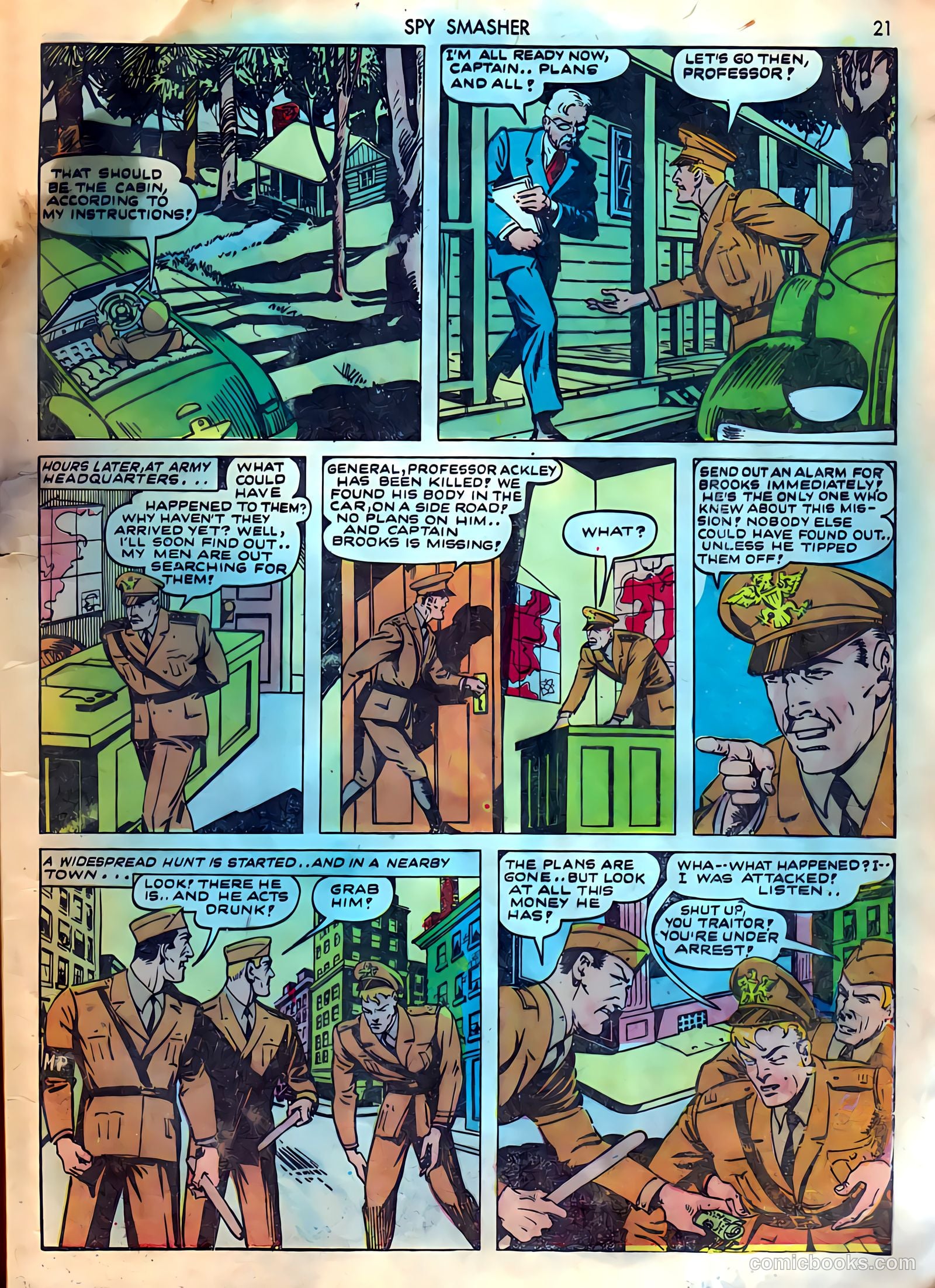 Spy Smasher #10 (1943) — page 22 of 69