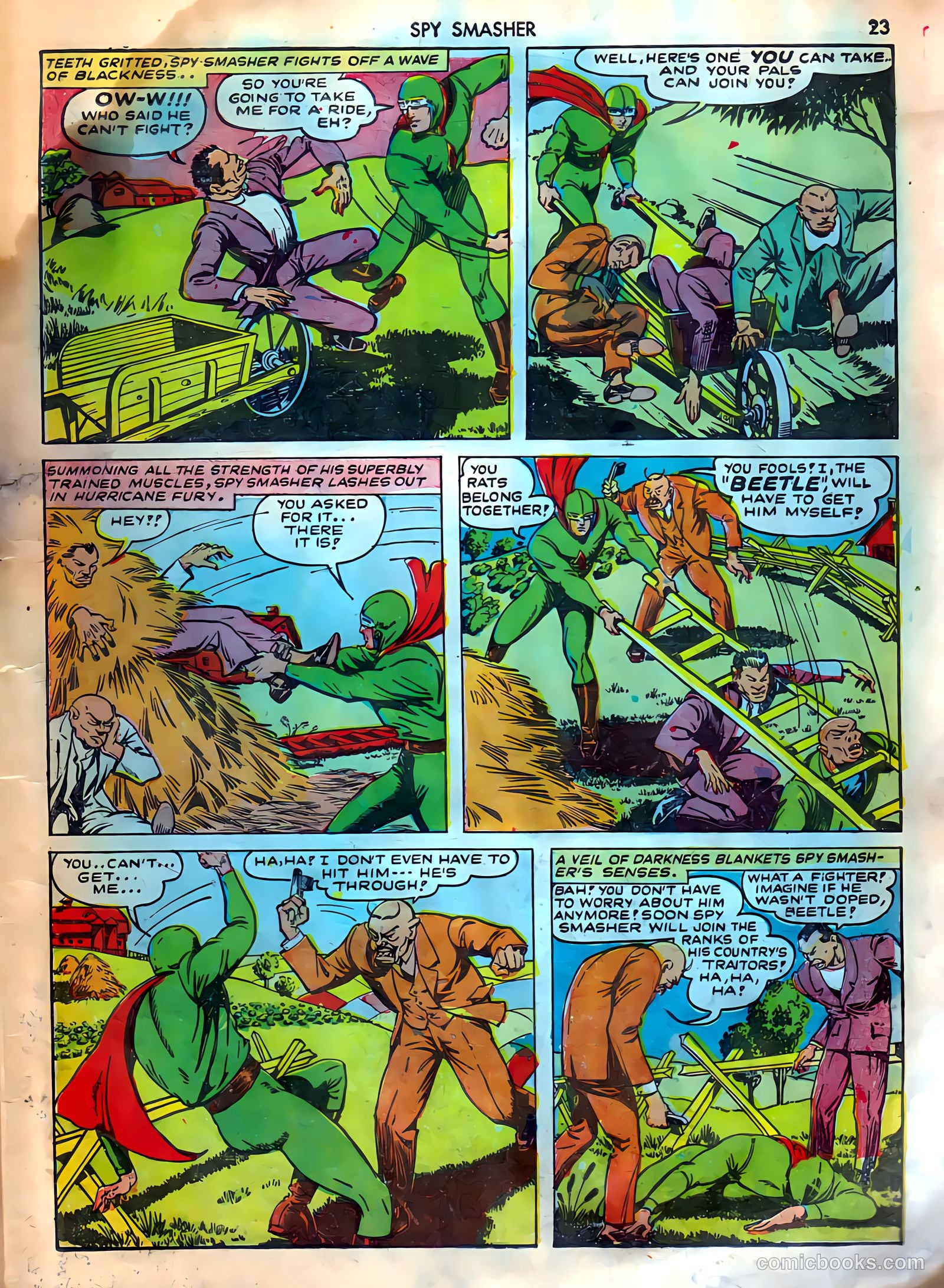 Spy Smasher #10 (1943) — page 24 of 69