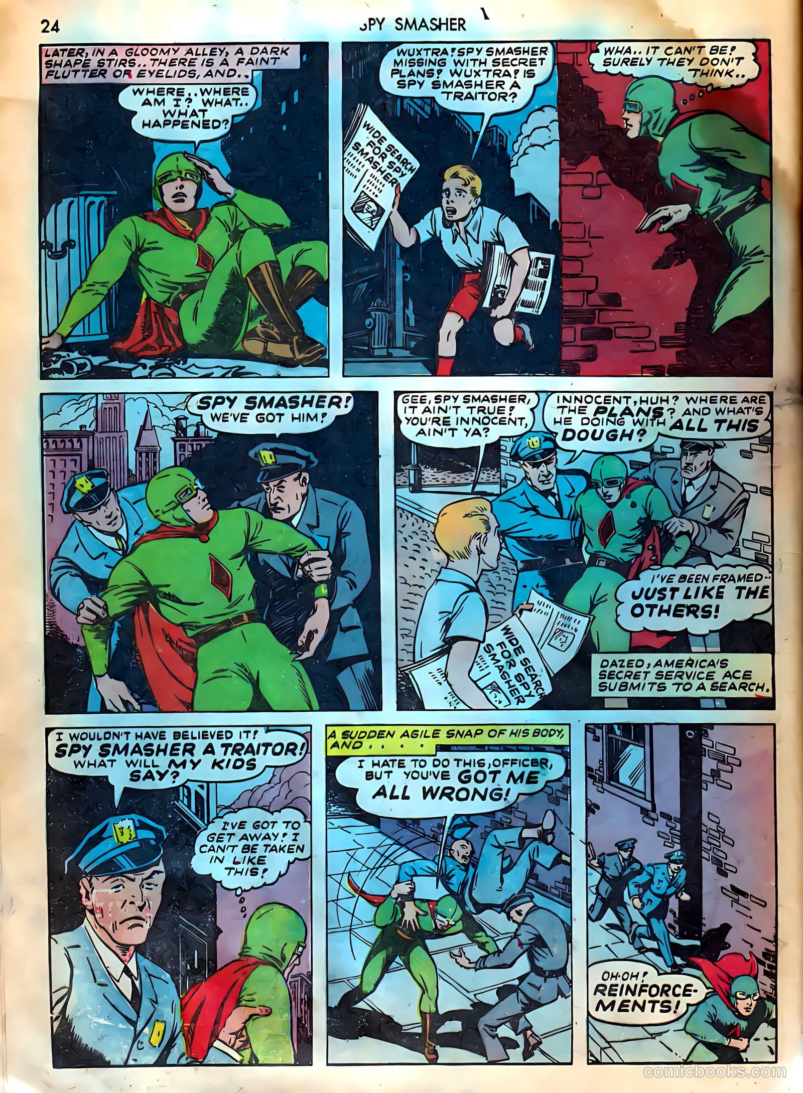 Spy Smasher #10 (1943) — page 25 of 69