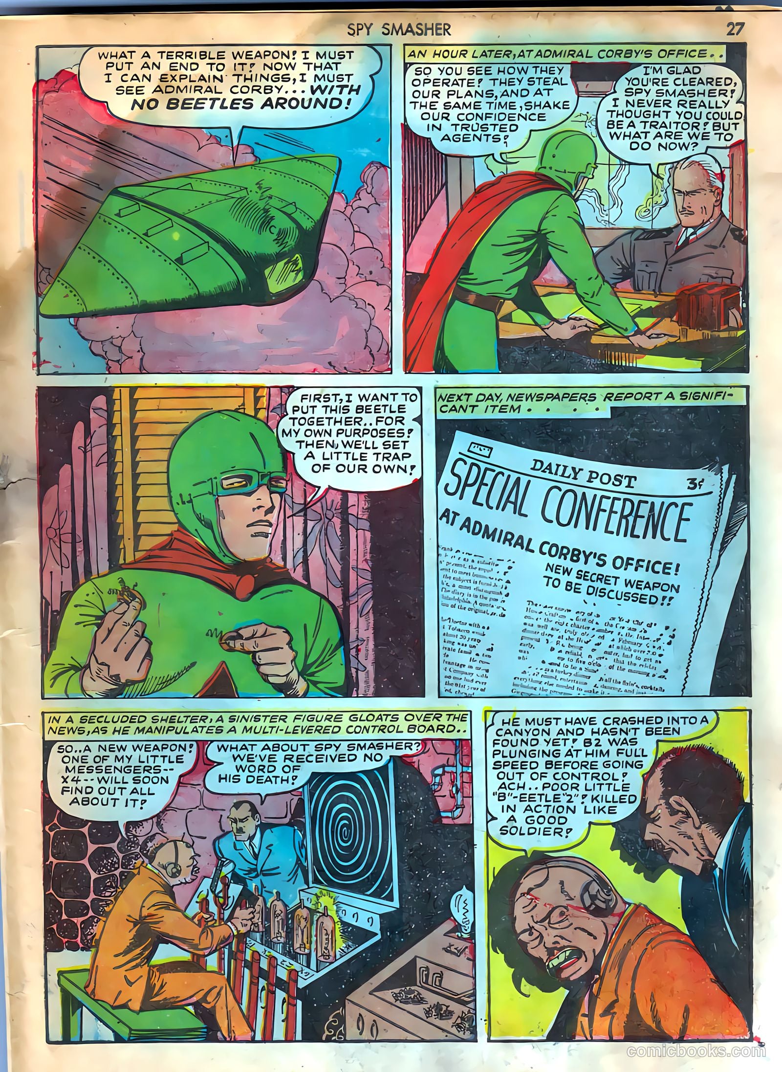 Spy Smasher #10 (1943) — page 28 of 69