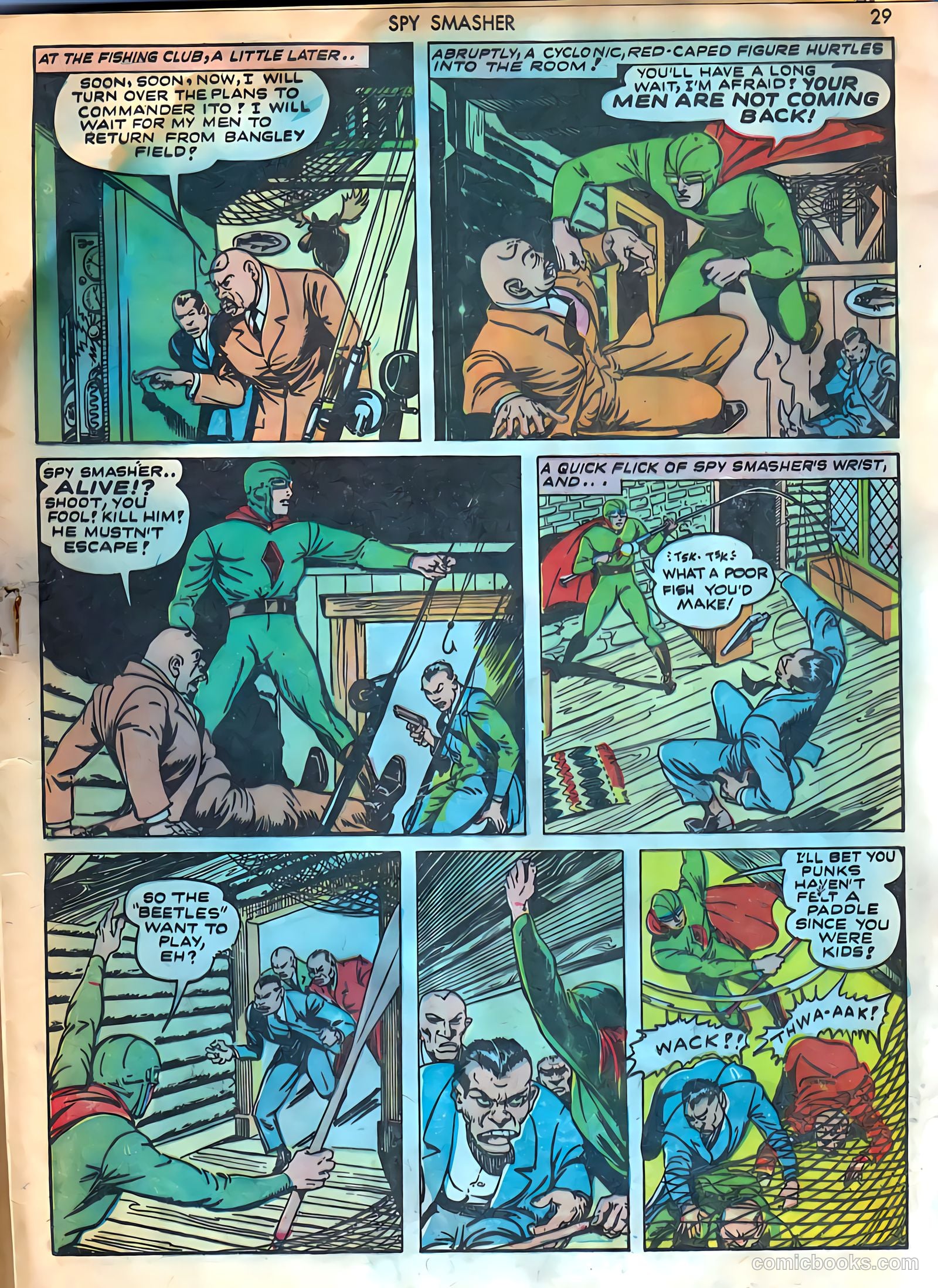 Spy Smasher #10 (1943) — page 30 of 69