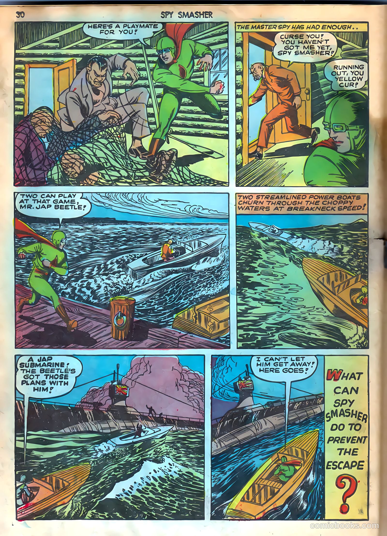 Spy Smasher #10 (1943) — page 31 of 69