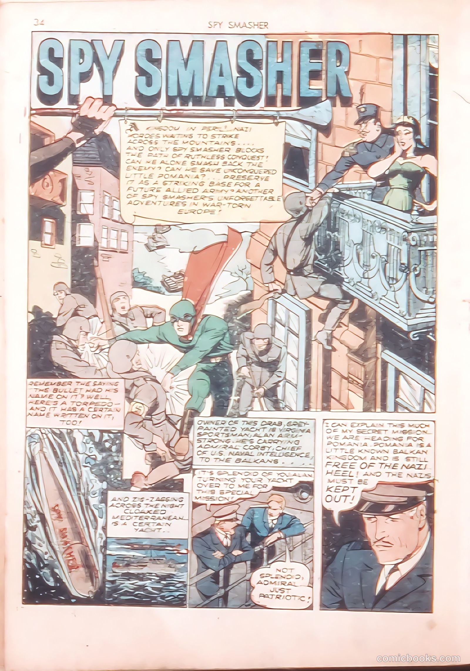 Spy Smasher #10 (1943) — page 35 of 69