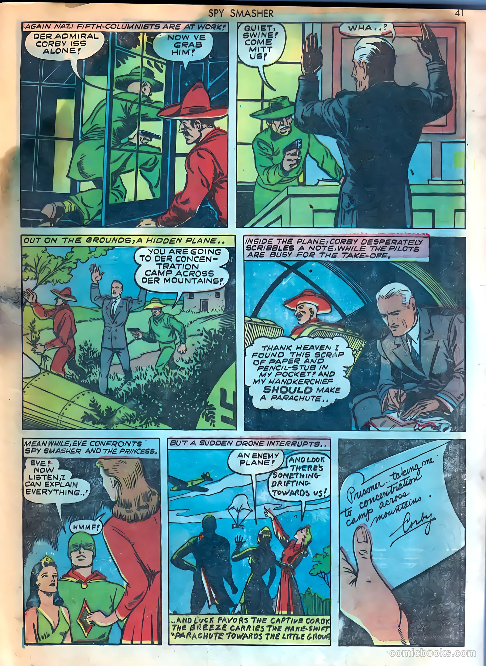Spy Smasher #10 (1943) — page 42 of 69