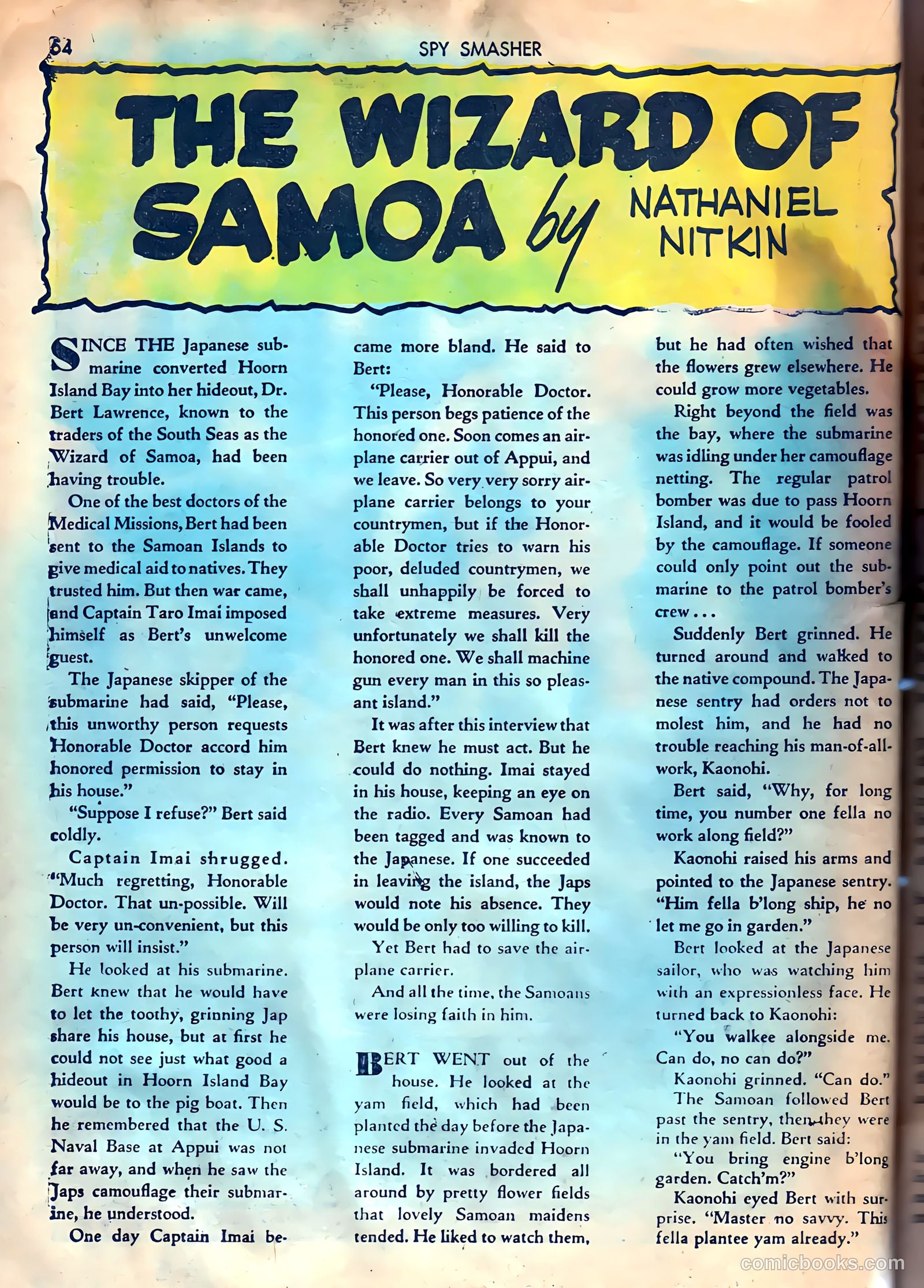 Spy Smasher #10 (1943) — page 55 of 69
