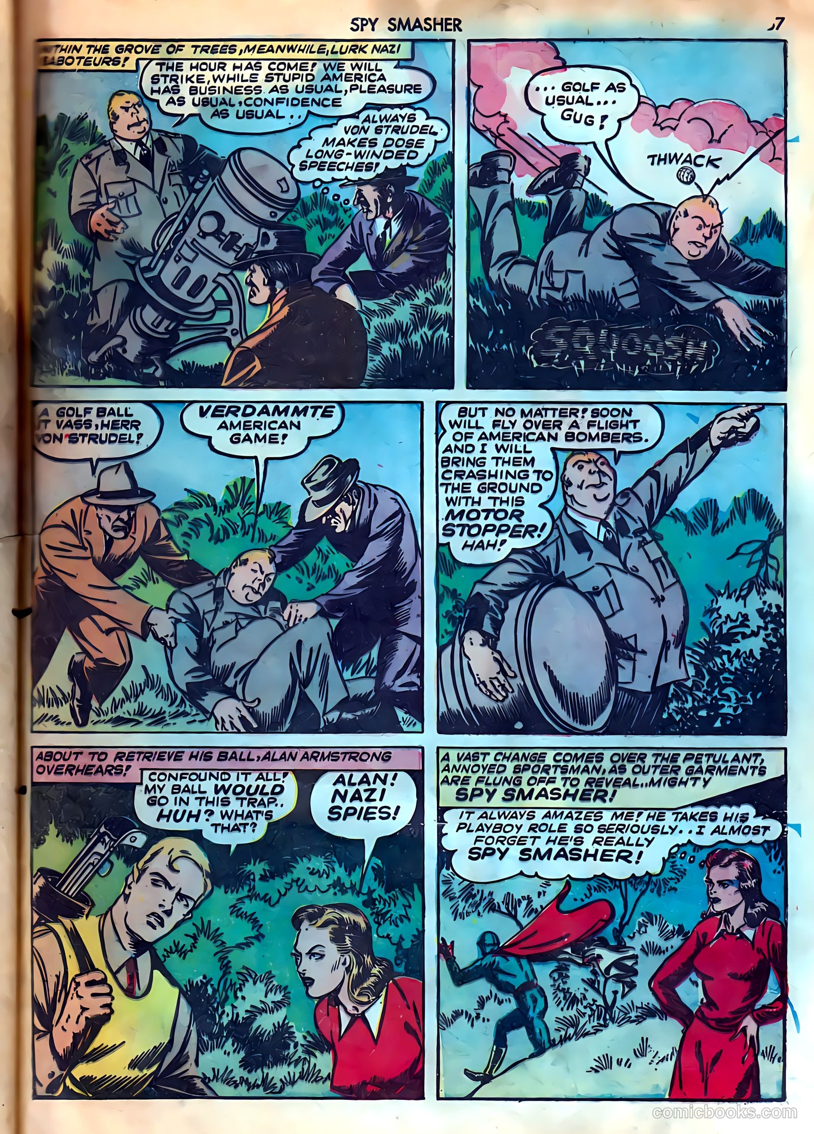 Spy Smasher #10 (1943) — page 58 of 69