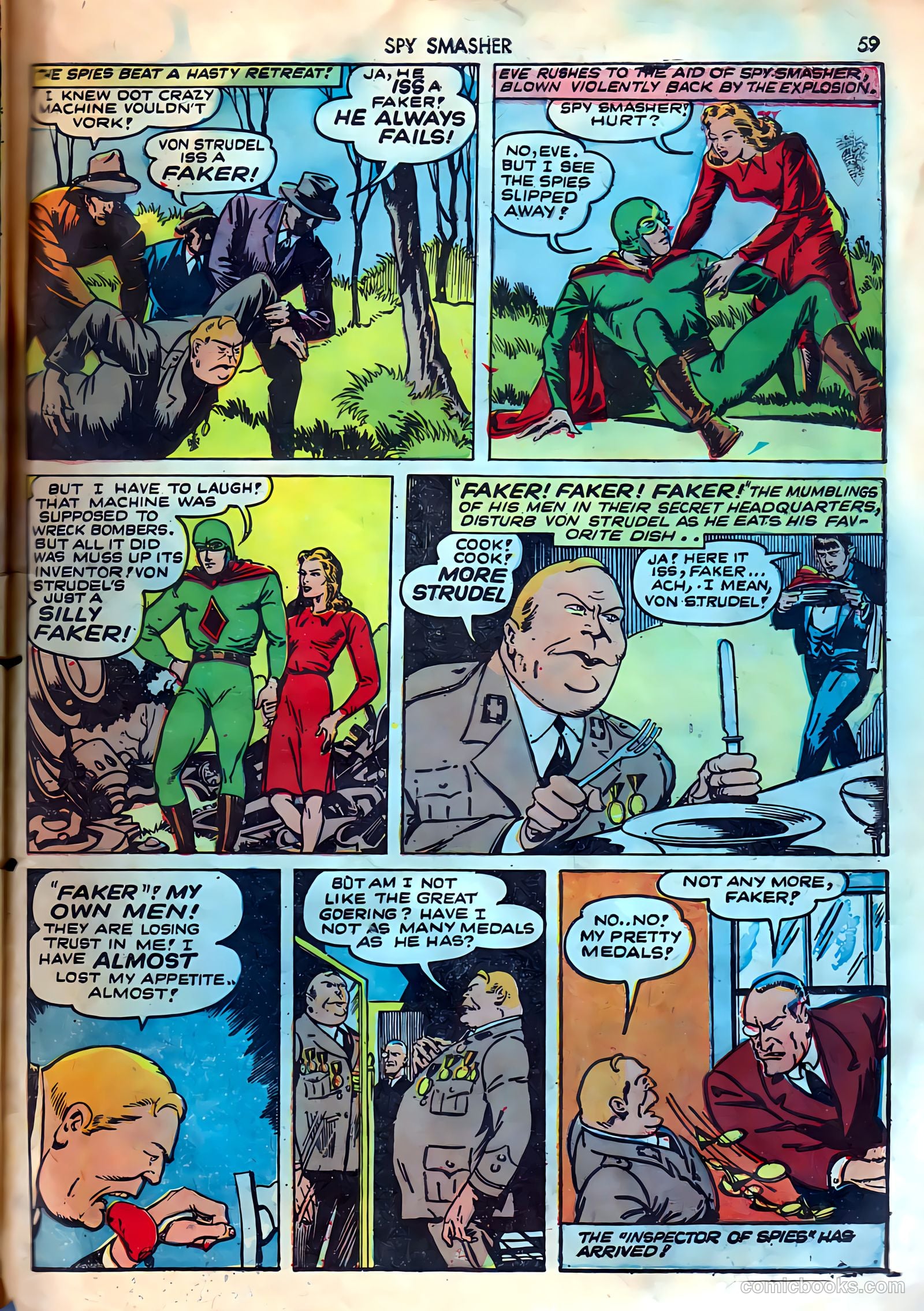 Spy Smasher #10 (1943) — page 60 of 69