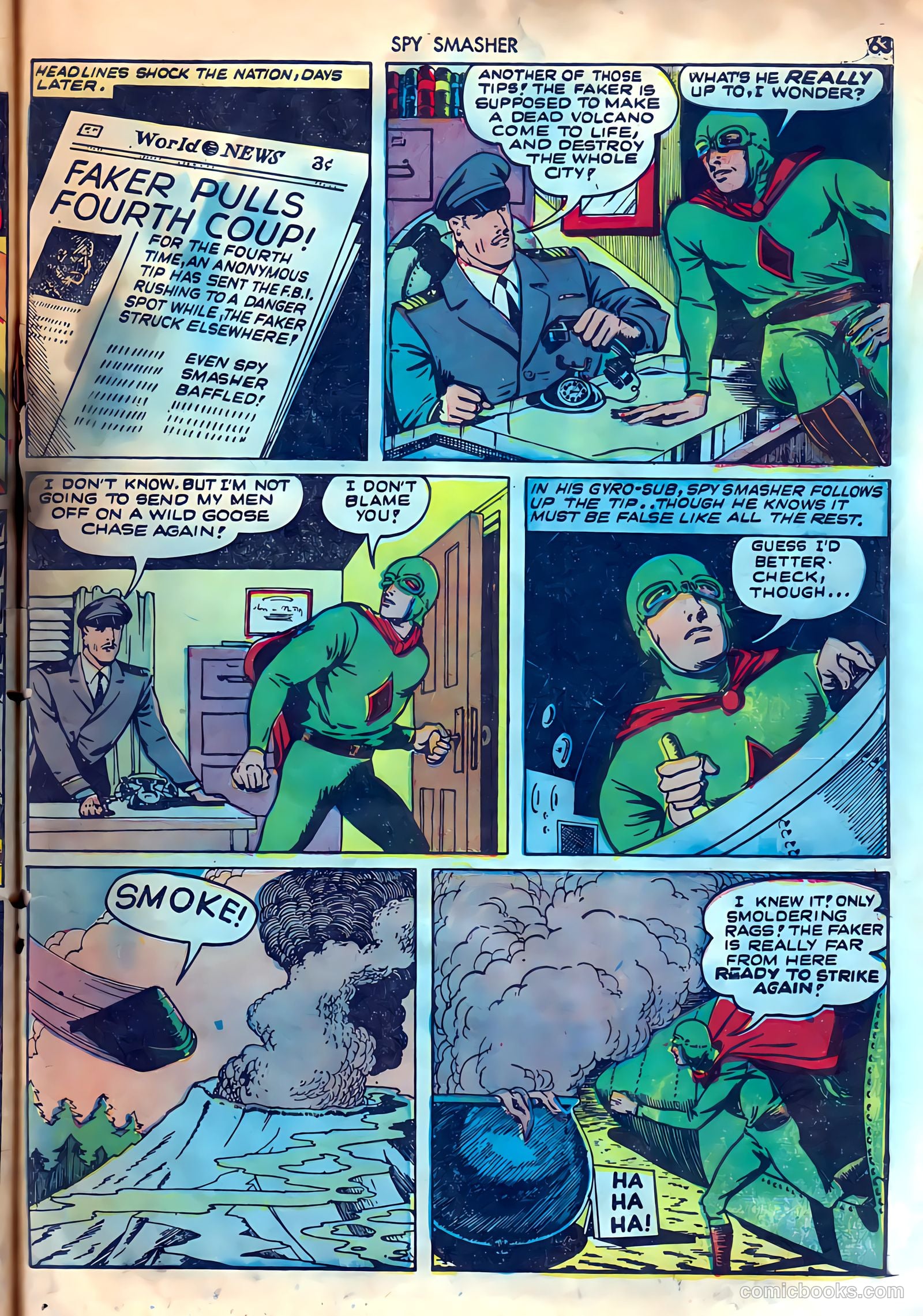 Spy Smasher #10 (1943) — page 64 of 69