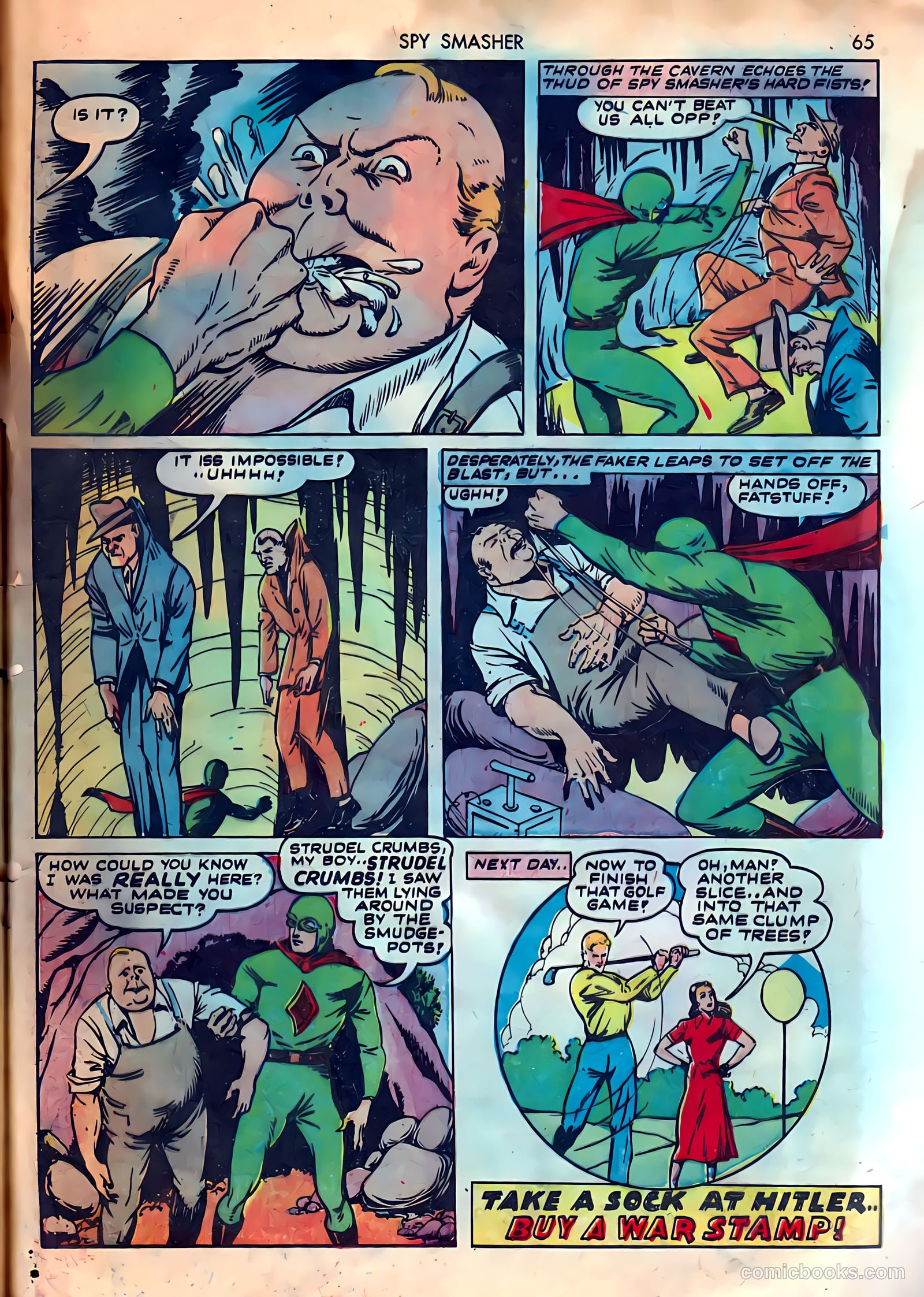 Spy Smasher #10 (1943) — page 66 of 69