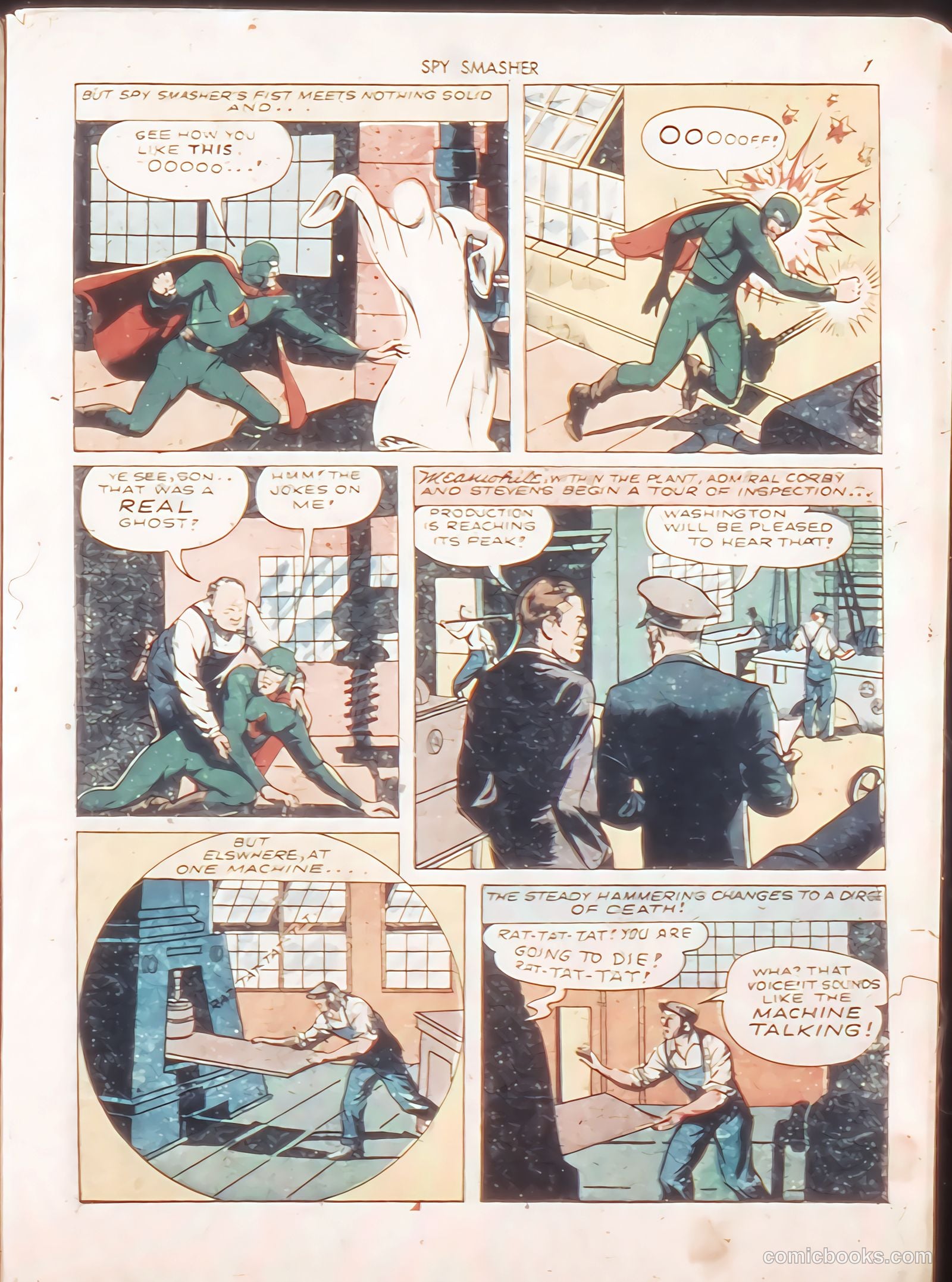 Spy Smasher #11 (1943) — page 7 of 67