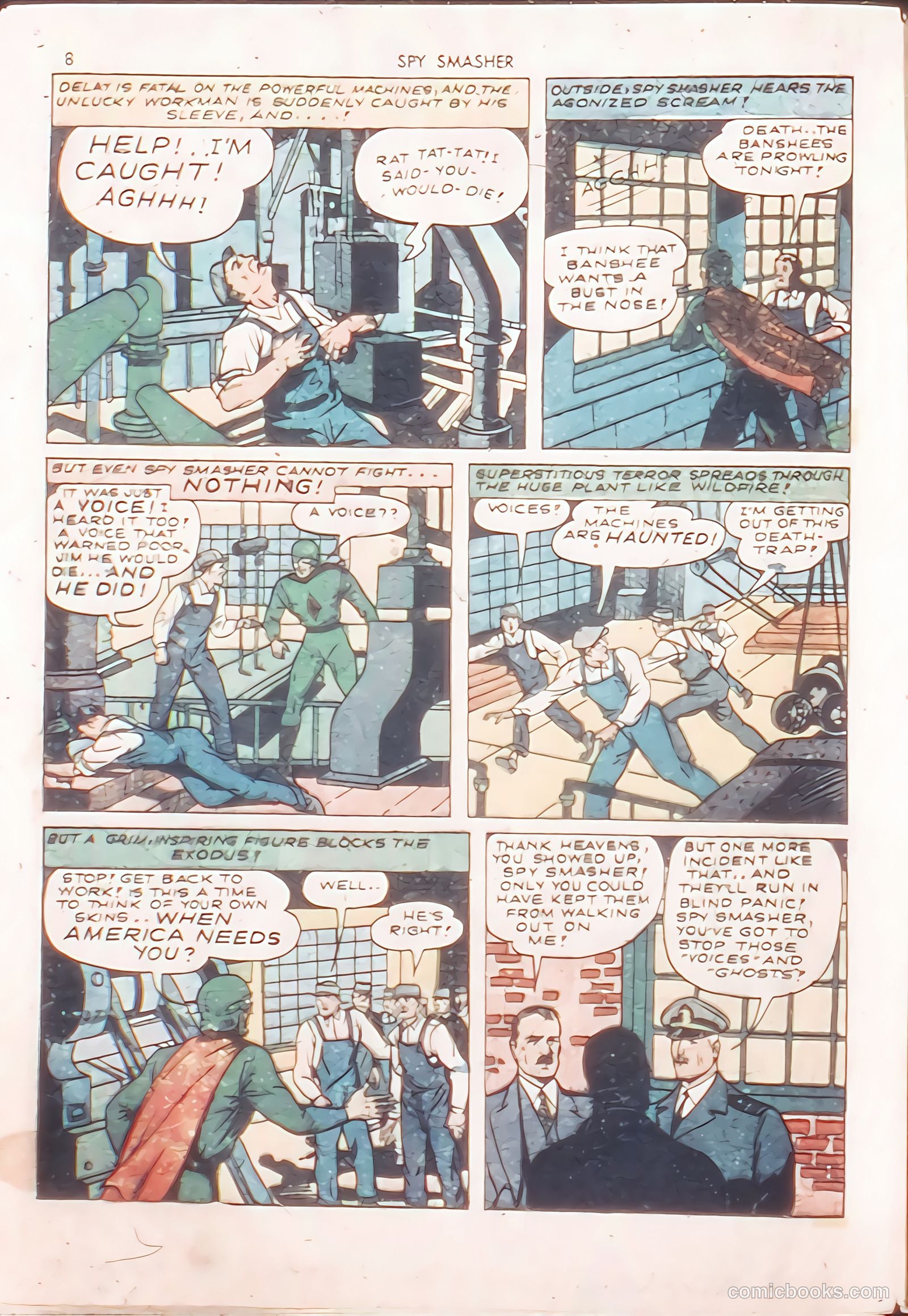 Spy Smasher #11 (1943) — page 8 of 67
