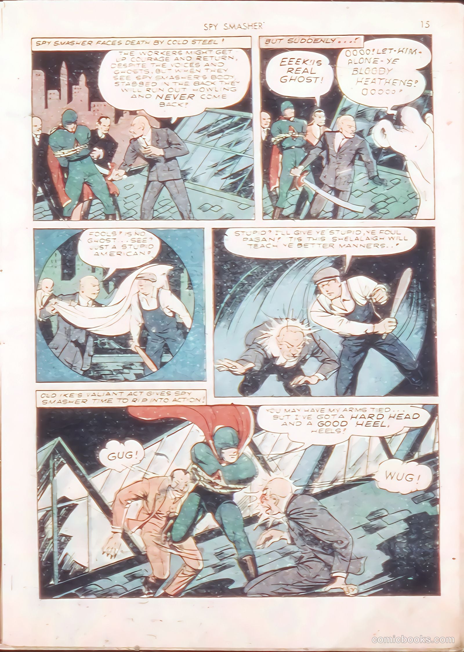 Spy Smasher #11 (1943) — page 15 of 67