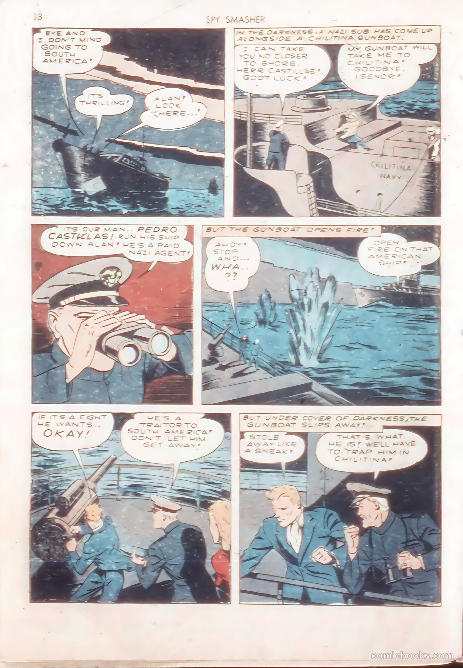 Spy Smasher #11 (1943) — page 18 of 67