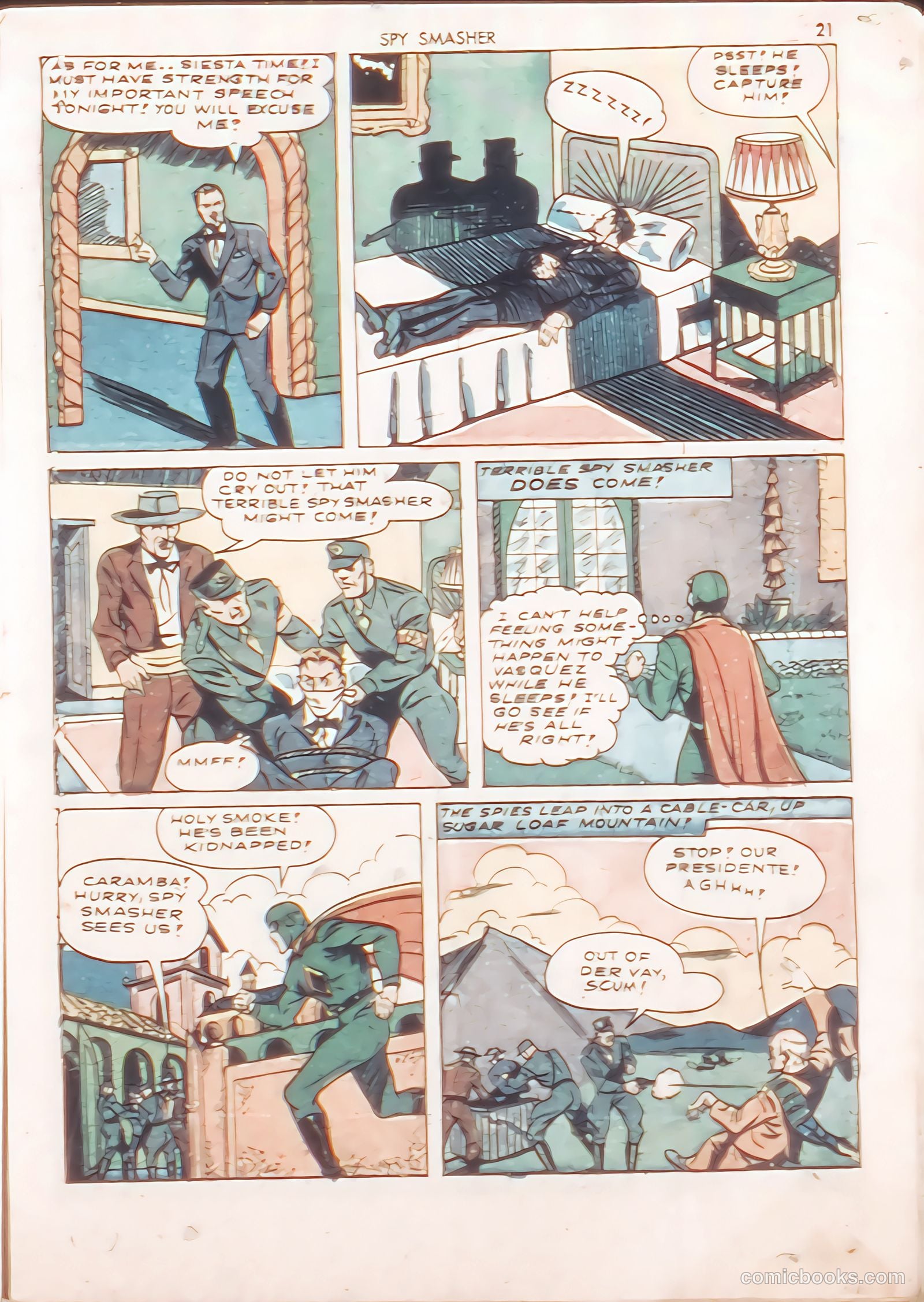 Spy Smasher #11 (1943) — page 21 of 67