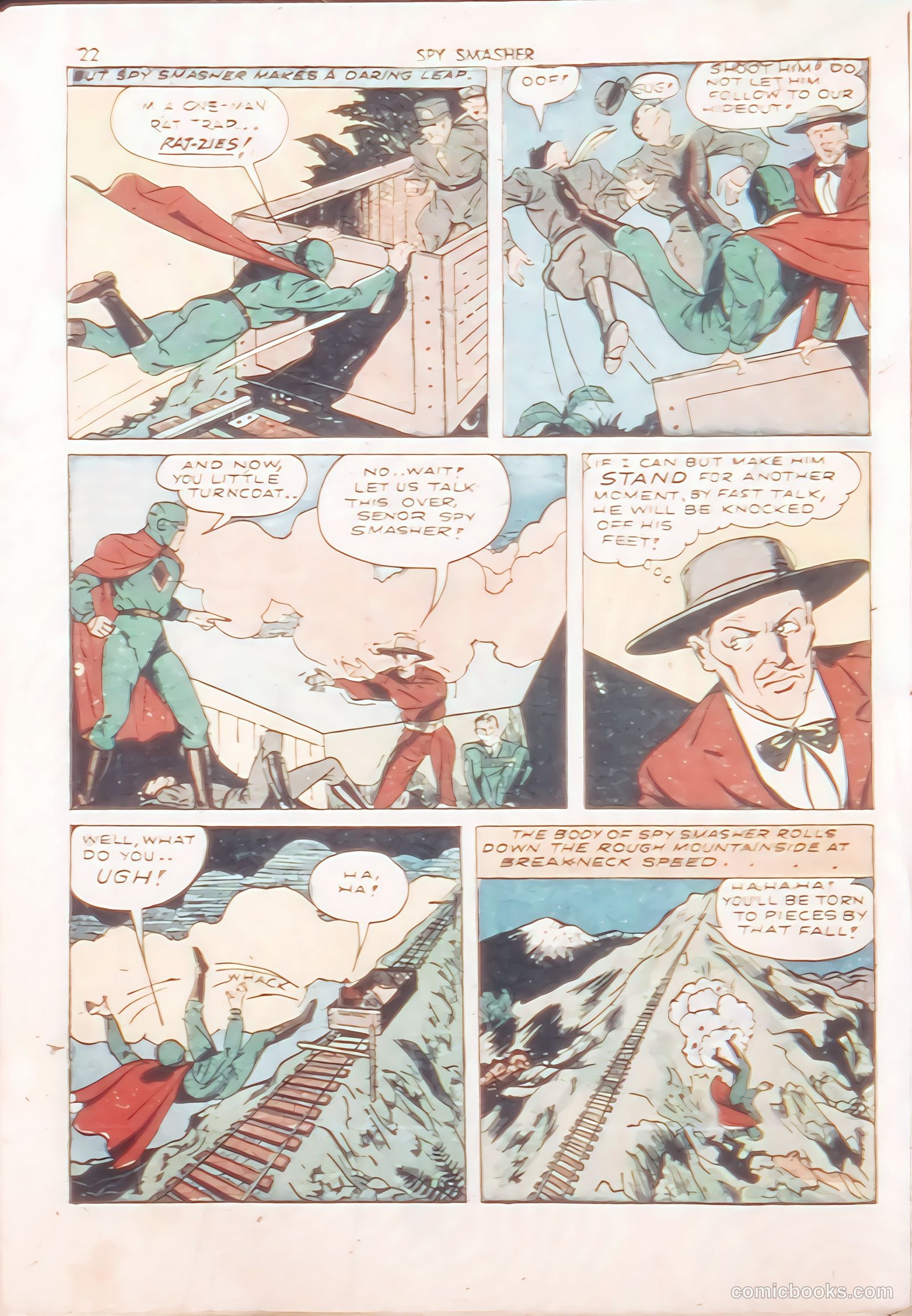 Spy Smasher #11 (1943) — page 22 of 67