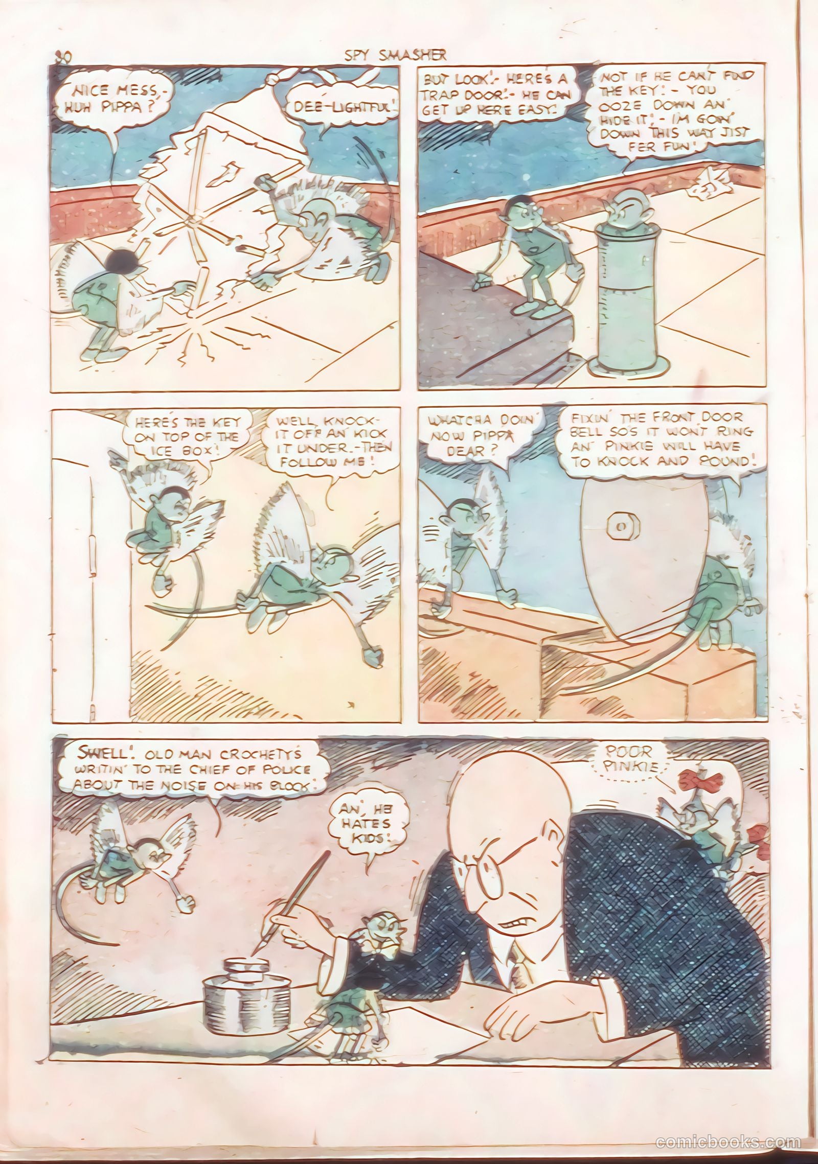 Spy Smasher #11 (1943) — page 30 of 67