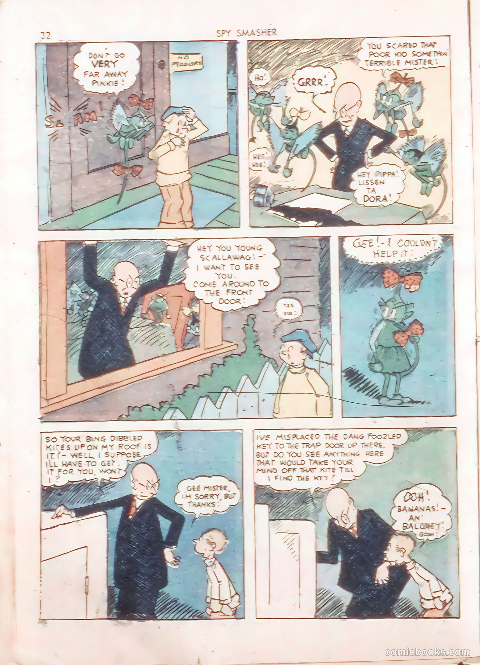 Spy Smasher #11 (1943) — page 32 of 67