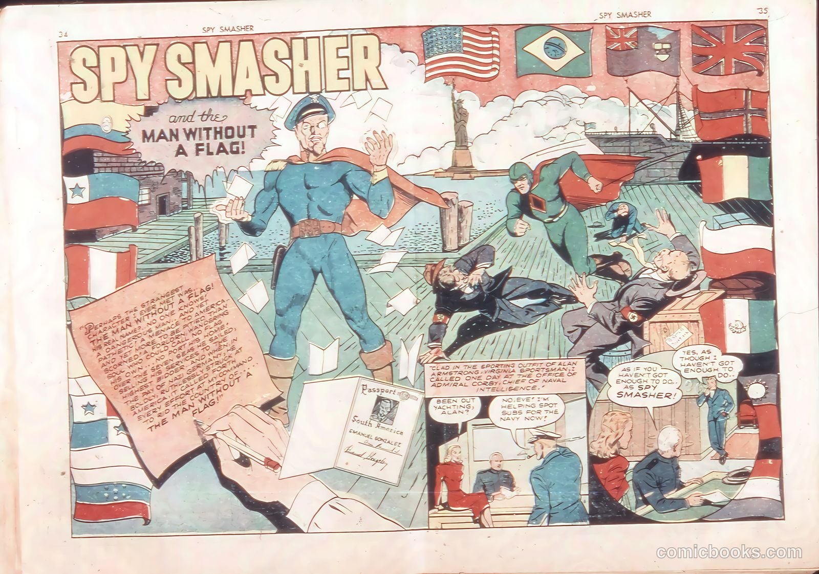 Spy Smasher #11 (1943) — page 34 of 67