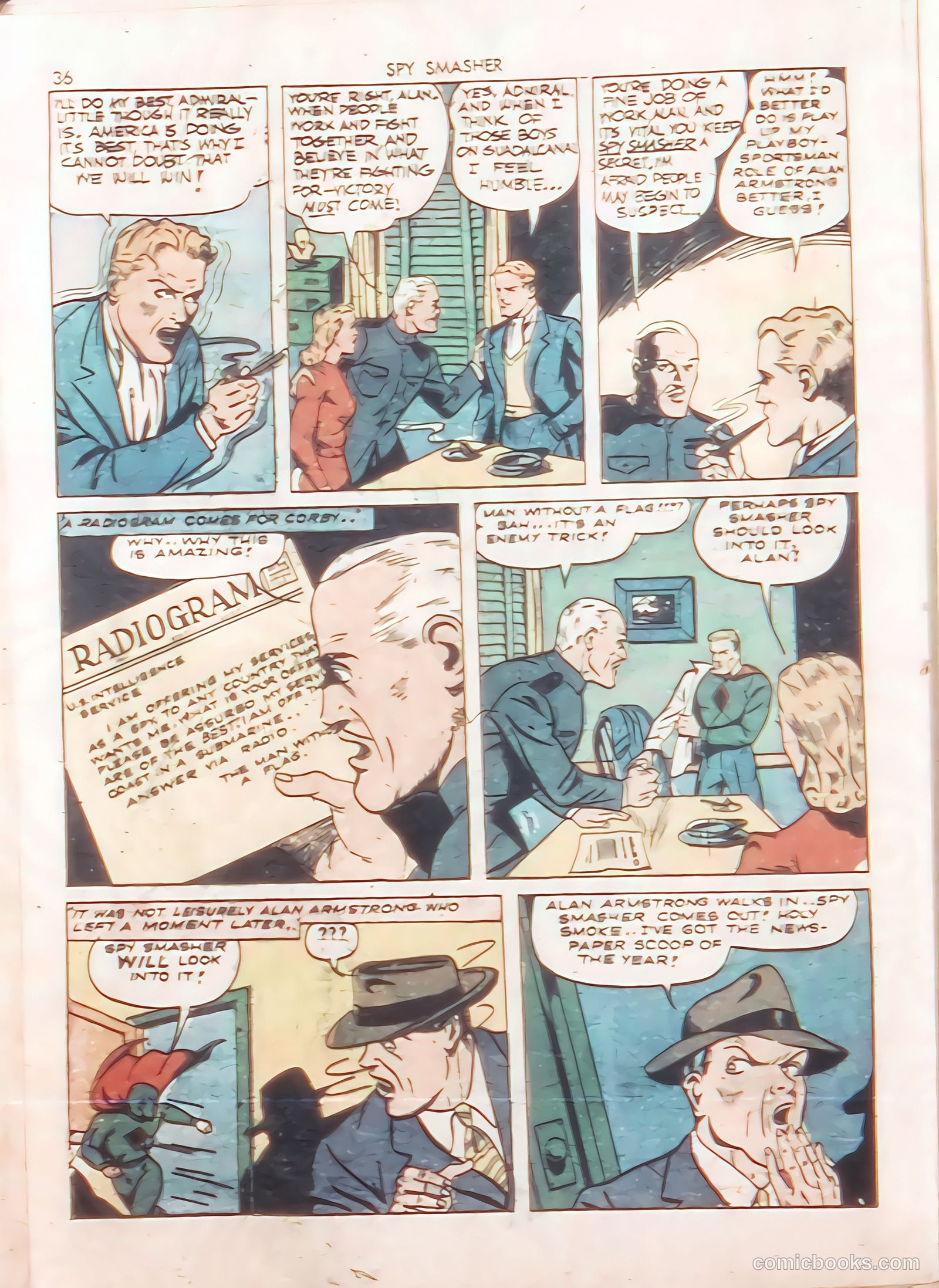 Spy Smasher #11 (1943) — page 35 of 67