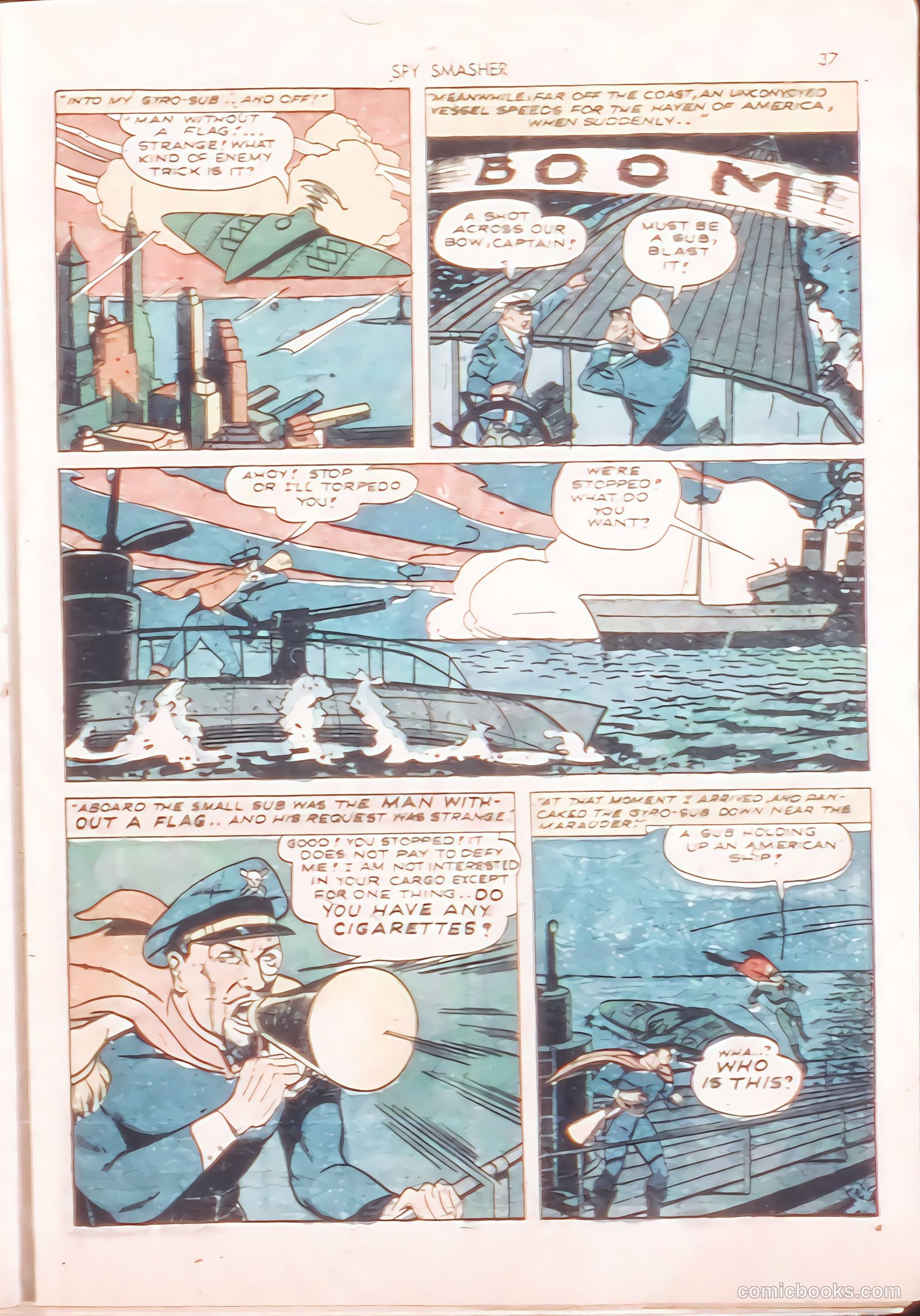 Spy Smasher #11 (1943) — page 36 of 67