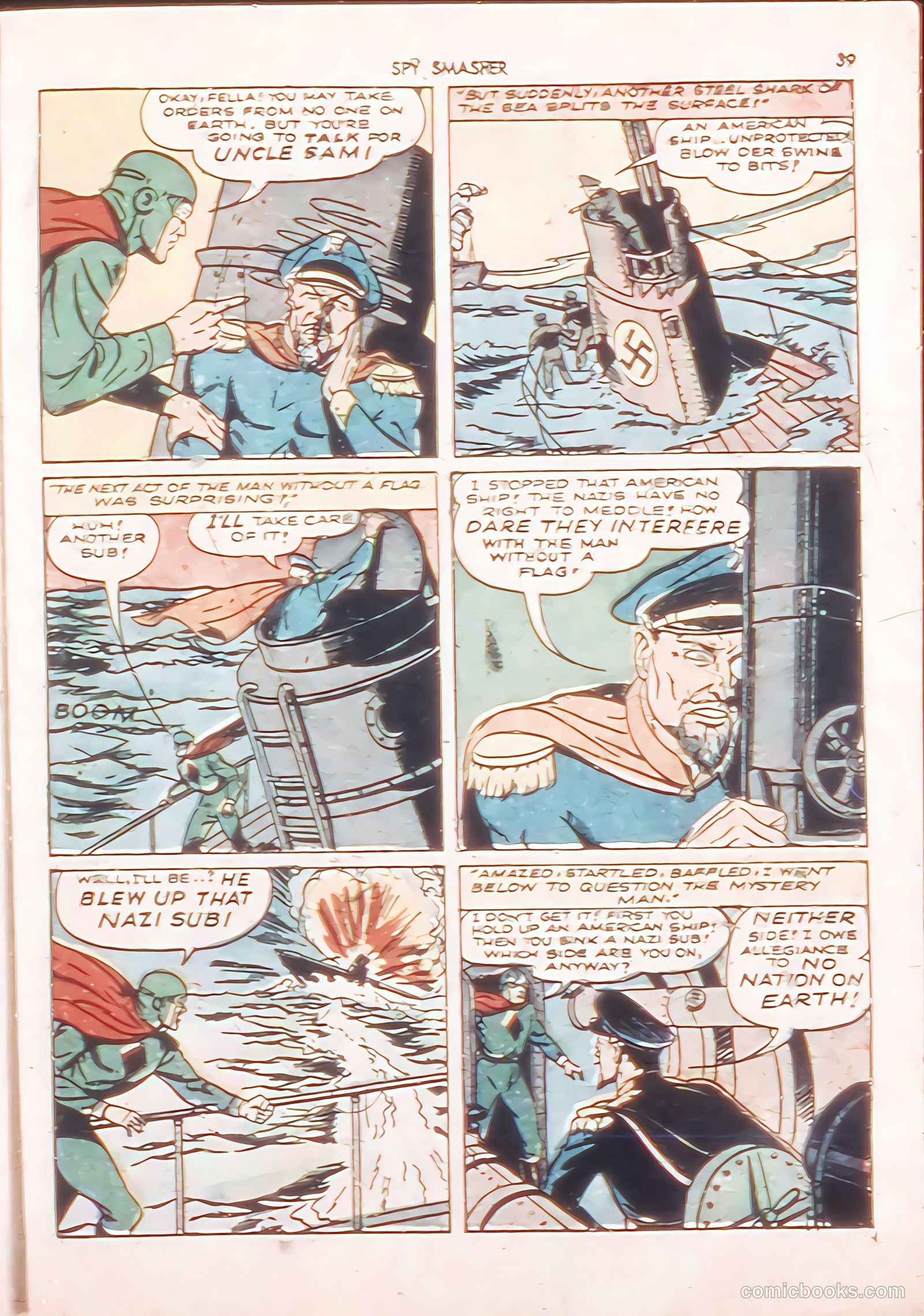 Spy Smasher #11 (1943) — page 38 of 67