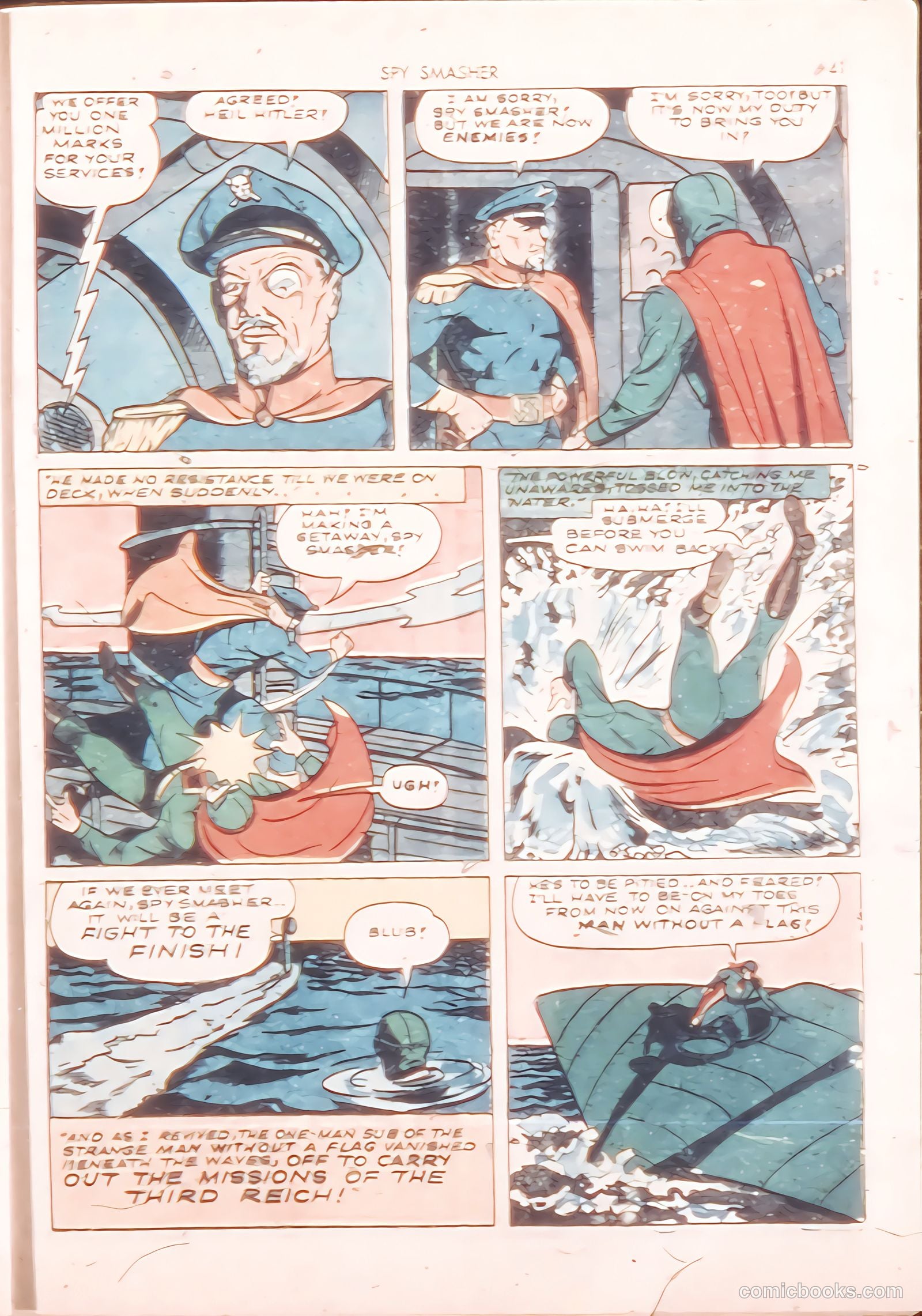 Spy Smasher #11 (1943) — page 40 of 67