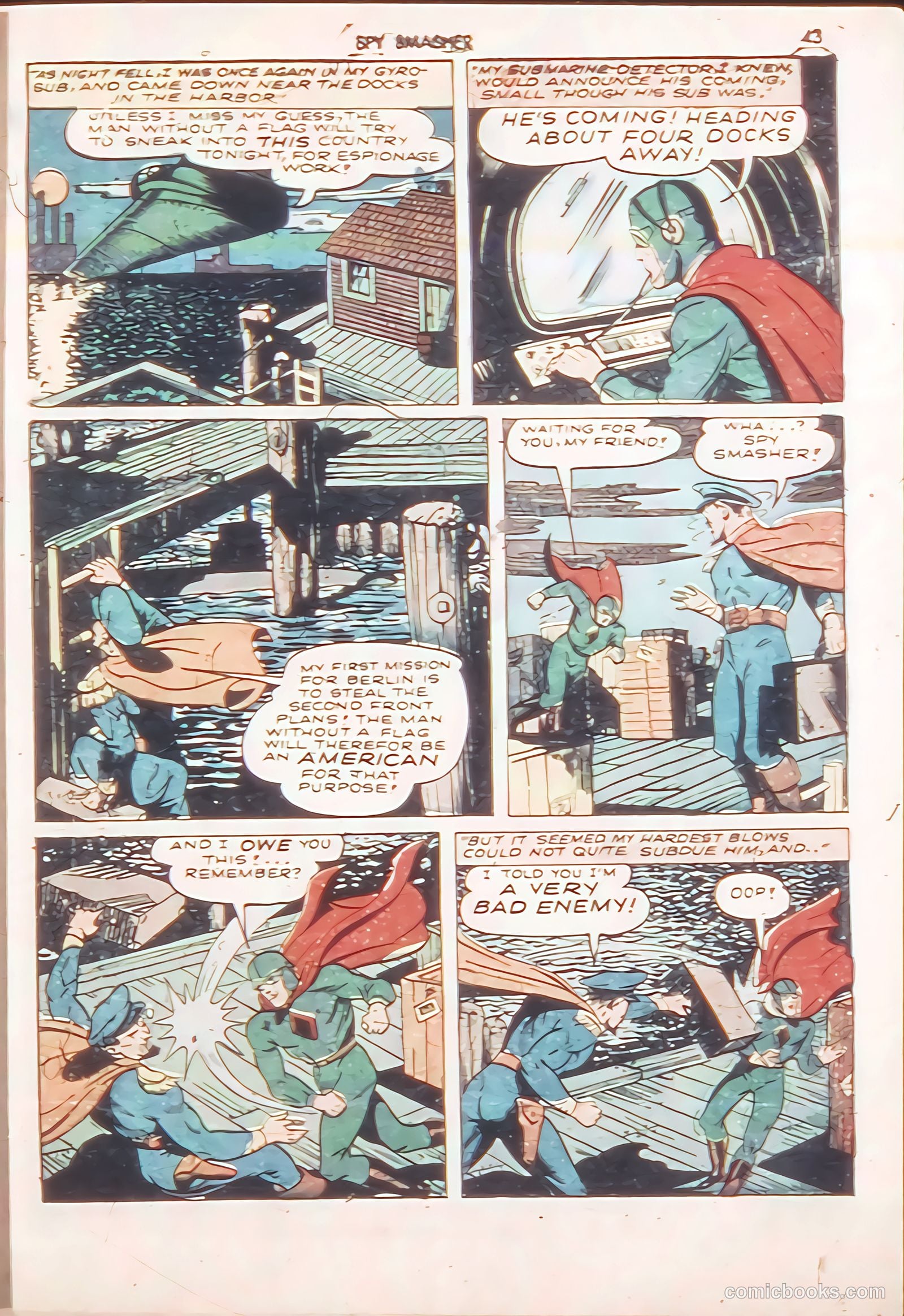 Spy Smasher #11 (1943) — page 42 of 67