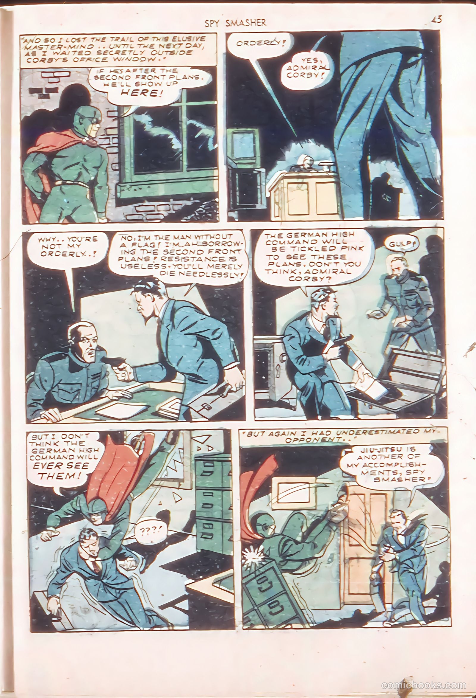 Spy Smasher #11 (1943) — page 44 of 67
