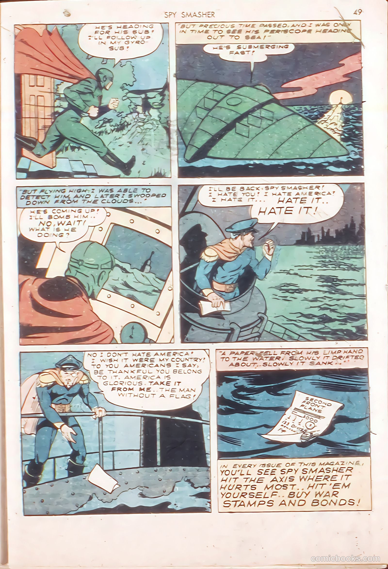 Spy Smasher #11 (1943) — page 48 of 67