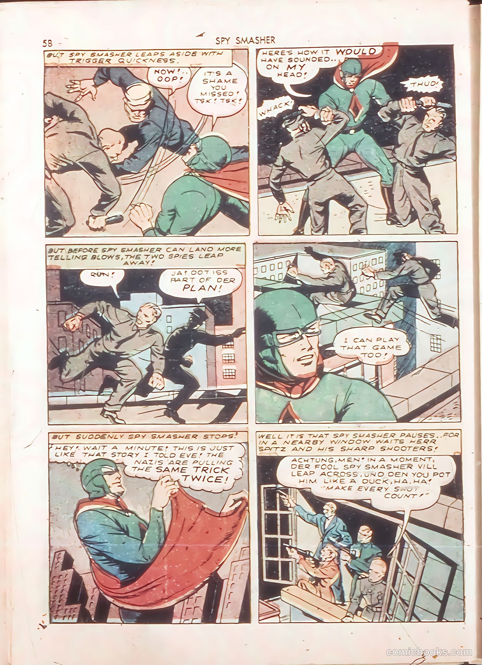 Spy Smasher #11 (1943) — page 57 of 67