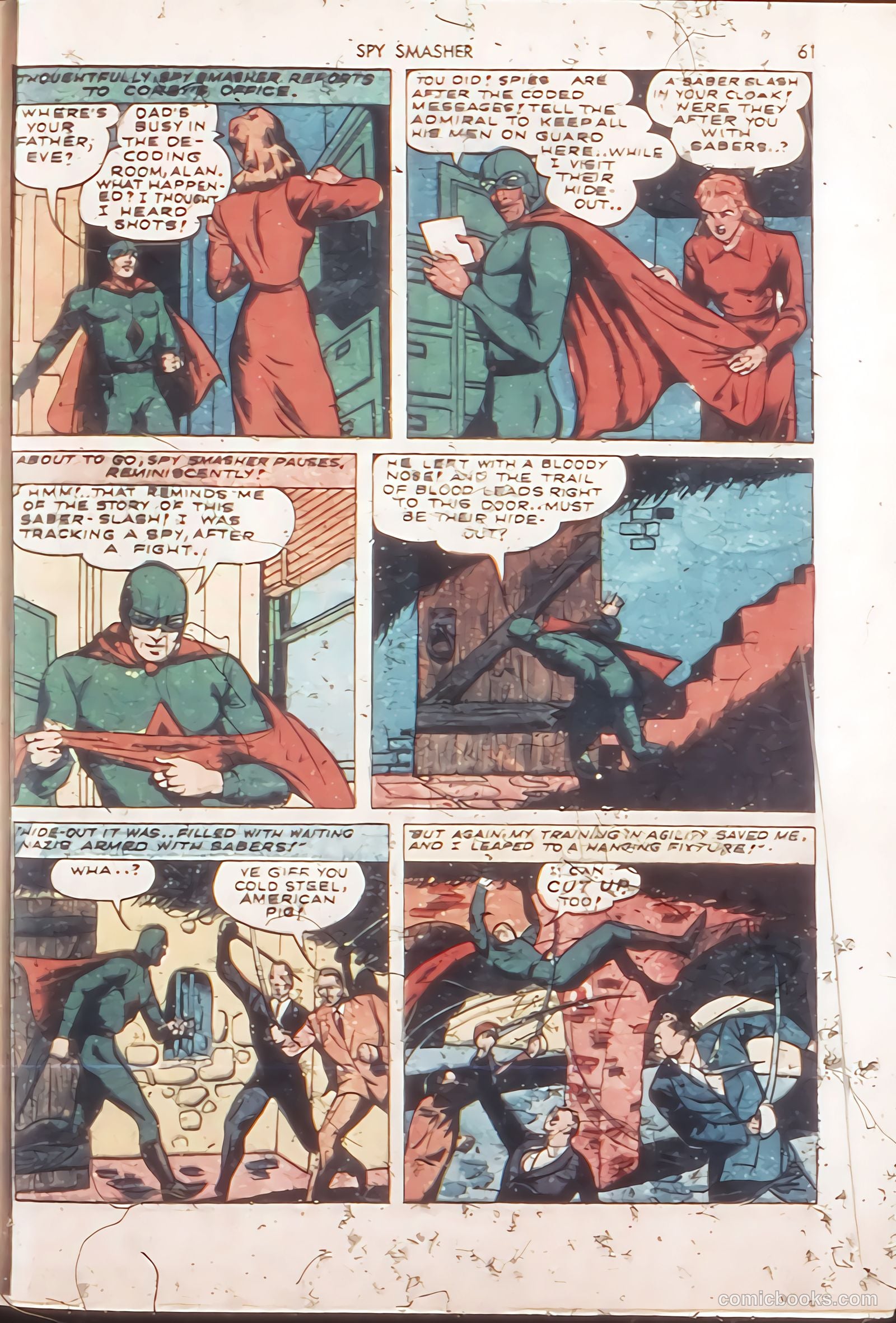 Spy Smasher #11 (1943) — page 60 of 67