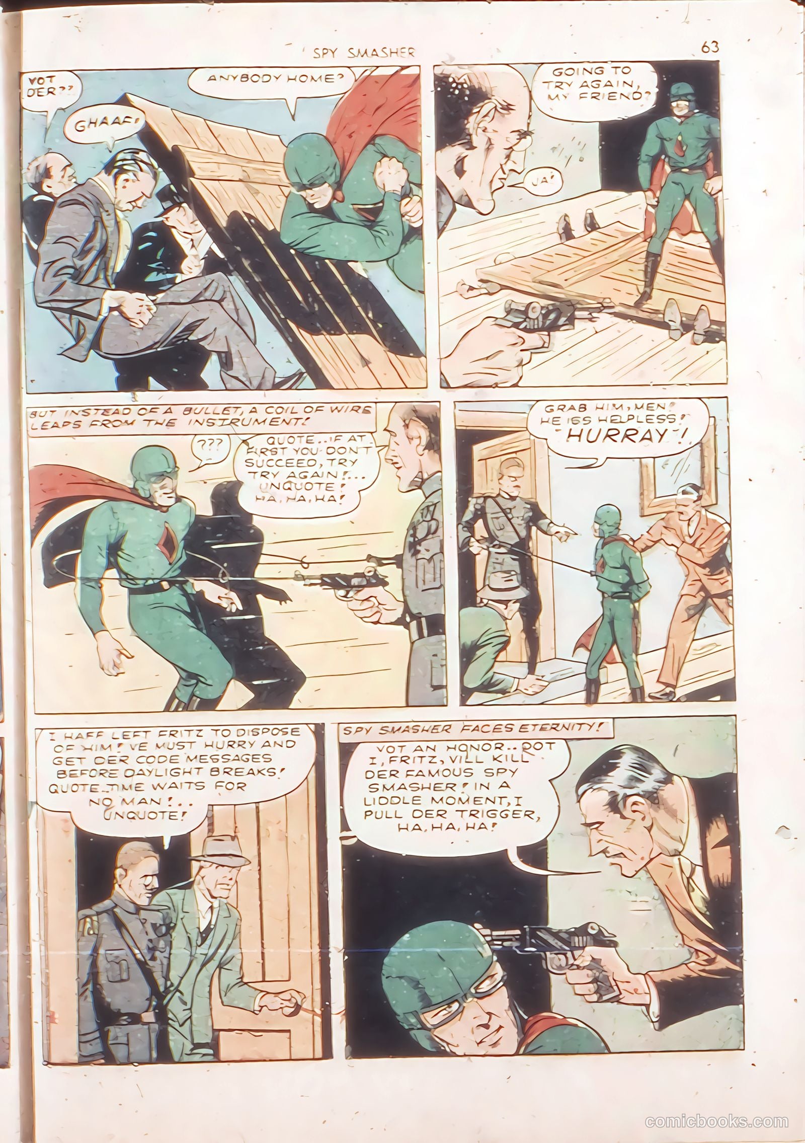 Spy Smasher #11 (1943) — page 62 of 67