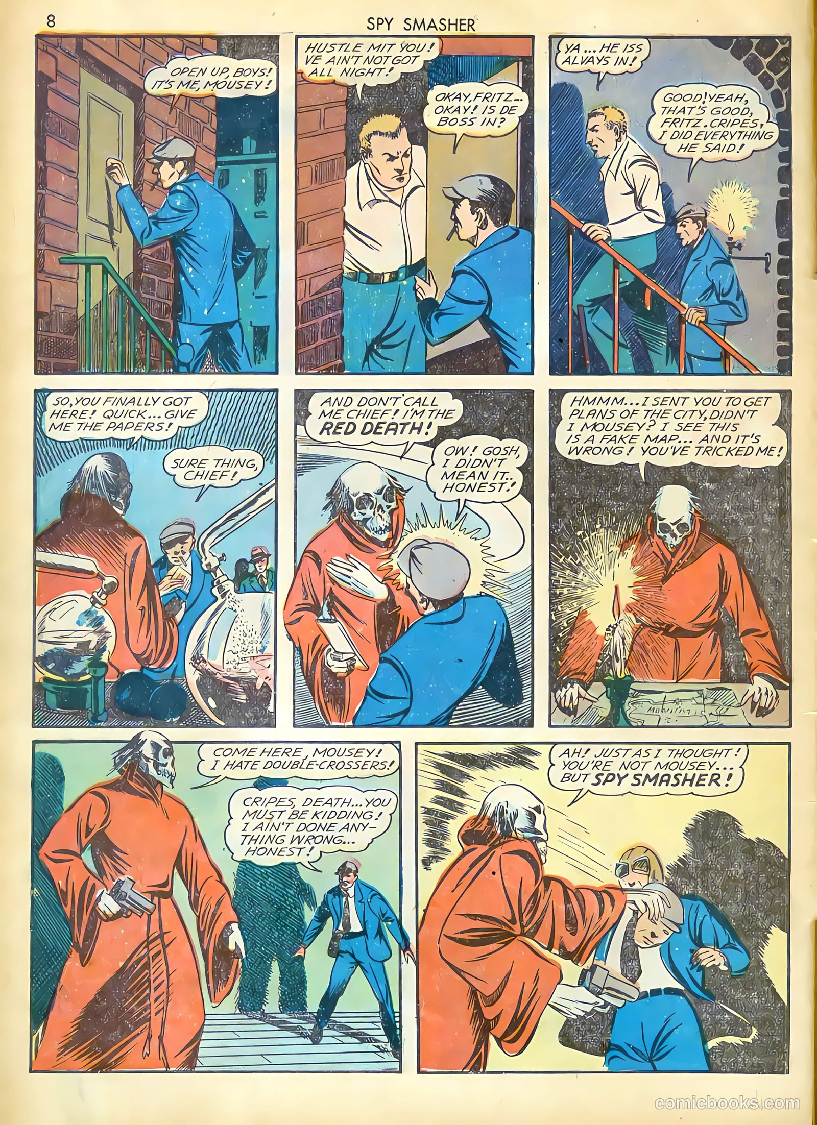 Spy Smasher #2 (1941) — page 10 of 68