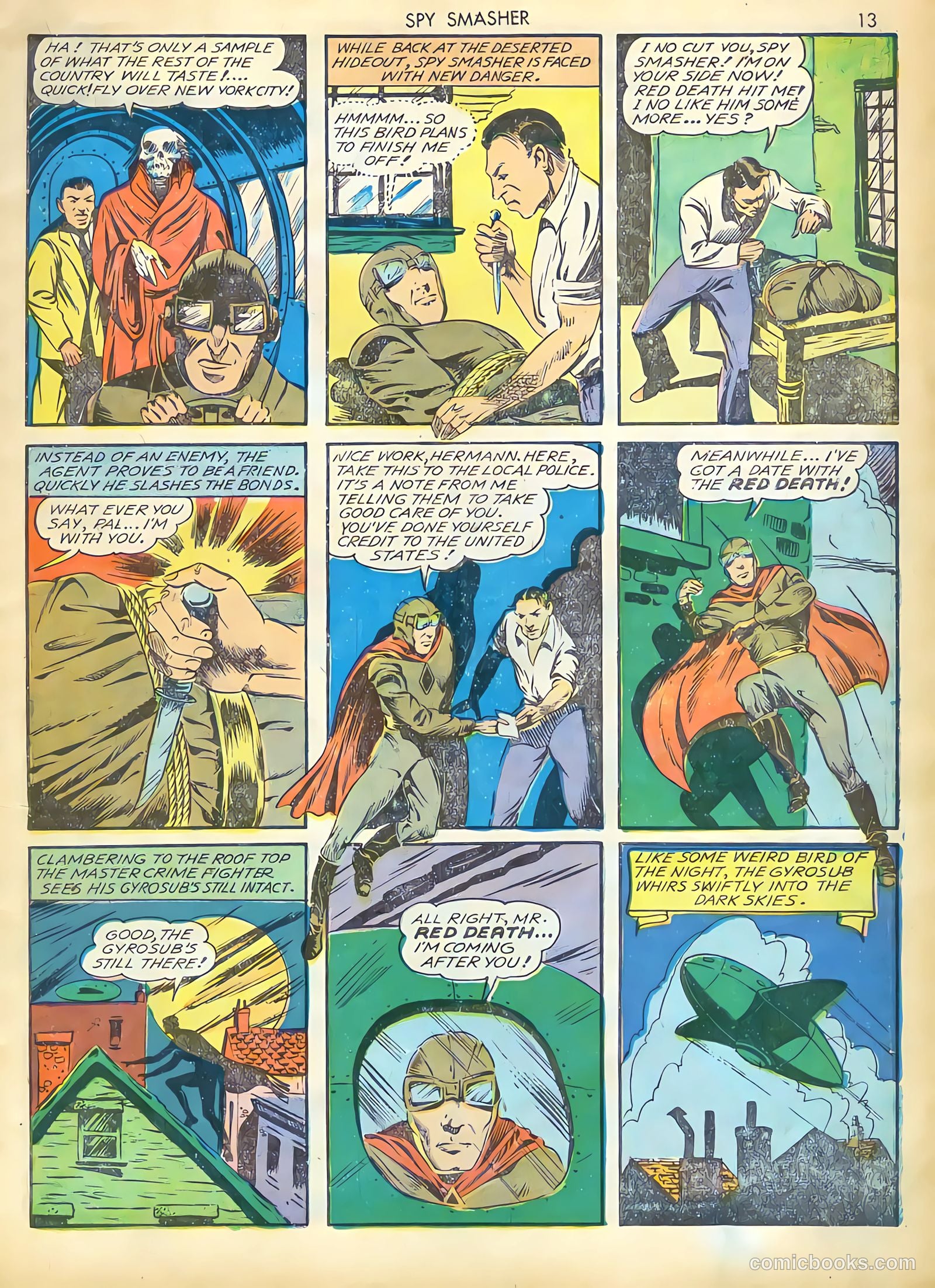 Spy Smasher #2 (1941) — page 15 of 68