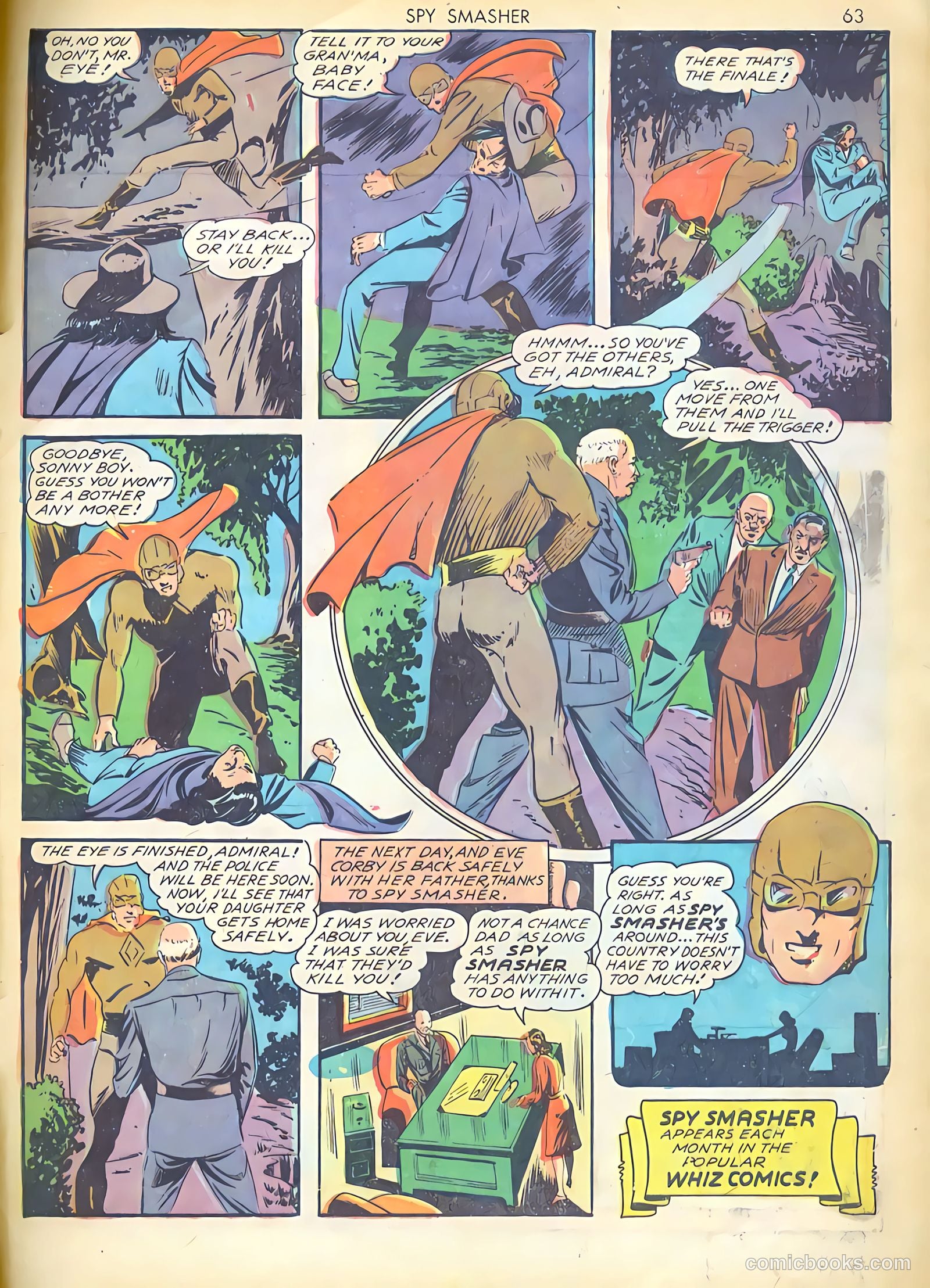 Spy Smasher #2 (1941) — page 65 of 68