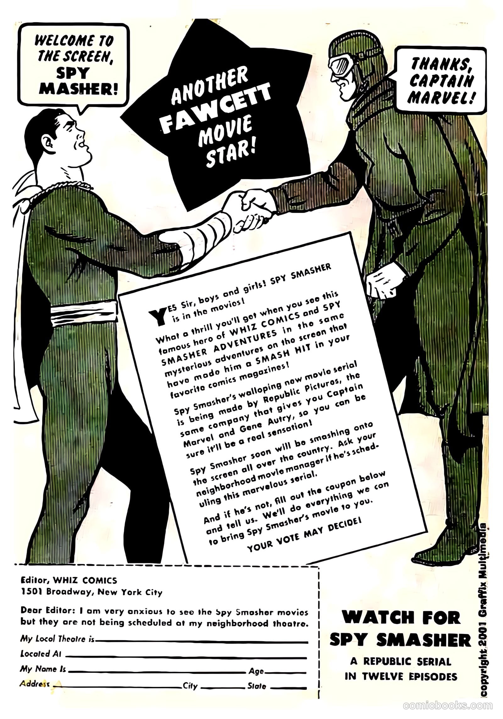 Spy Smasher #3 (1942) — page 2 of 68